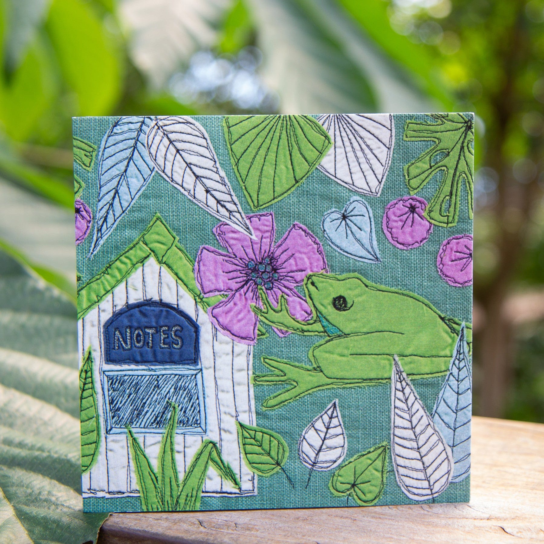 Rainforest print notebook