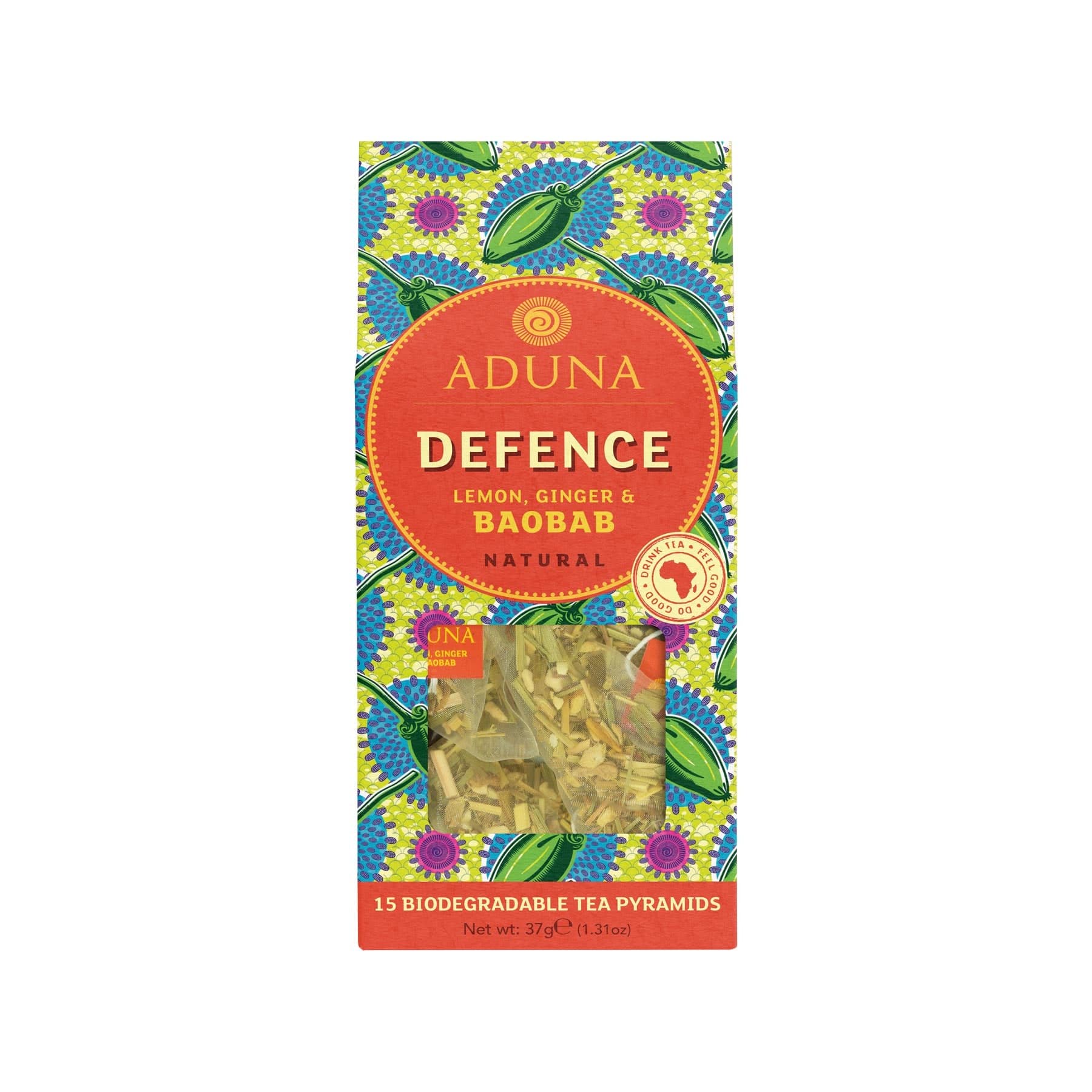 Baobab tea with lemon & ginger