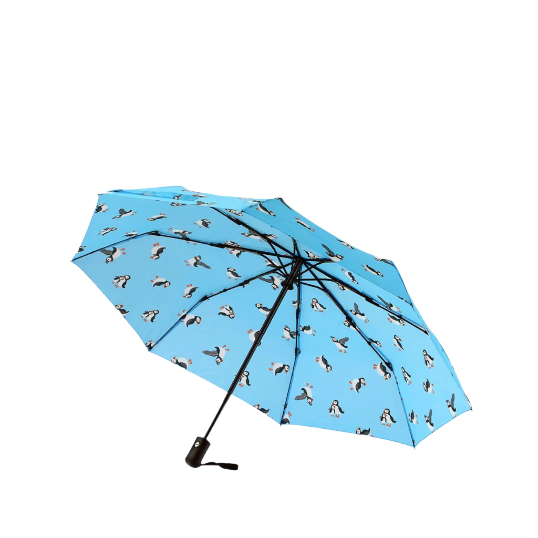 Folding automatic umbrella multi puffin