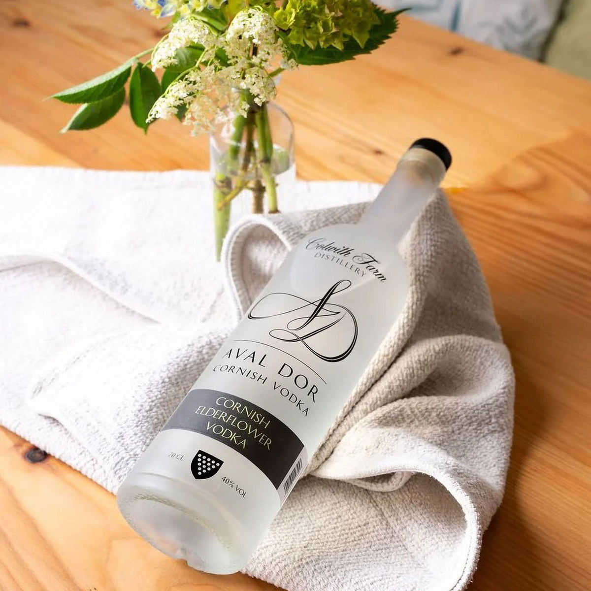 Aval dor elderflower vodka 35cl