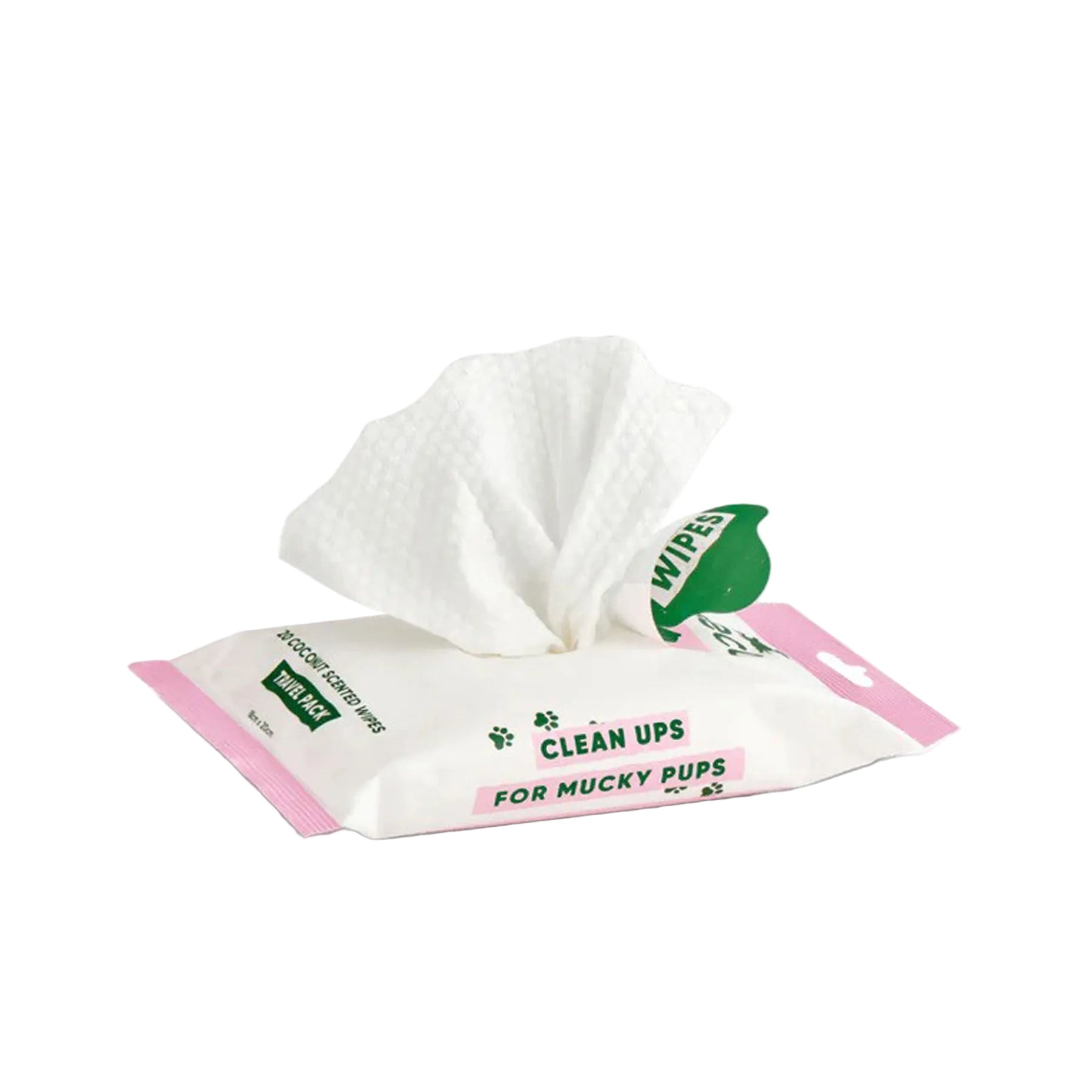 Beco bamboo travel wipes coconut