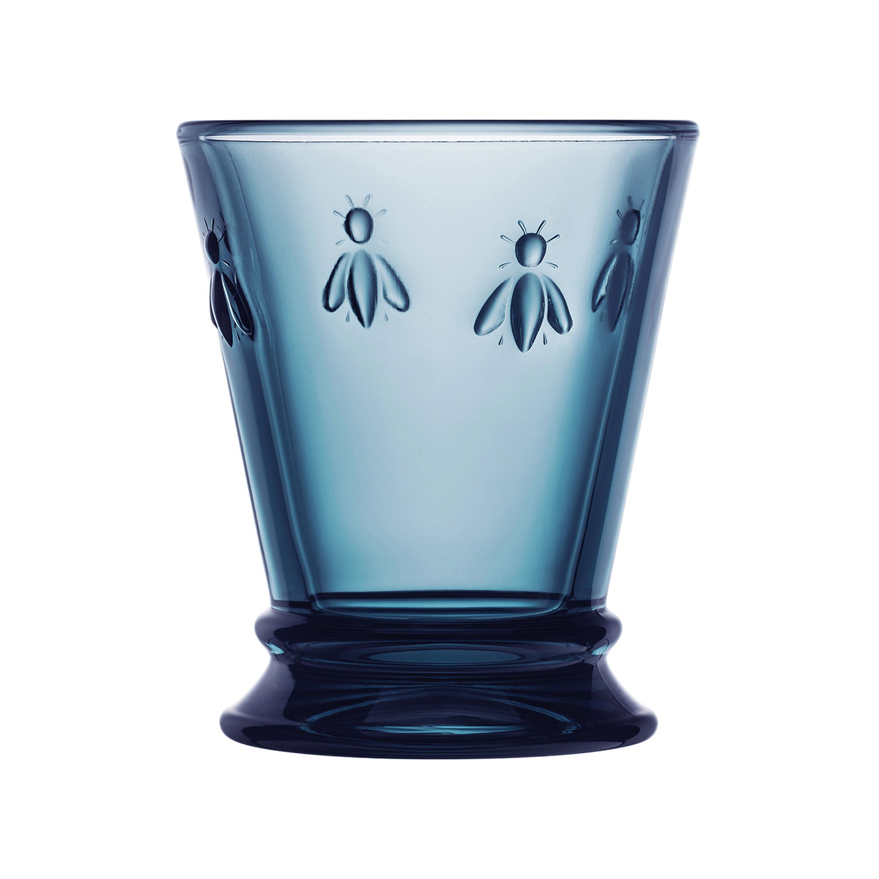 Bee footed tumbler blue 260ml