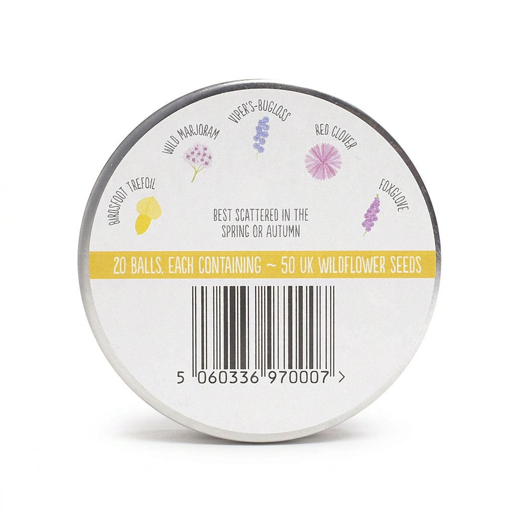 Bee merry seed tin