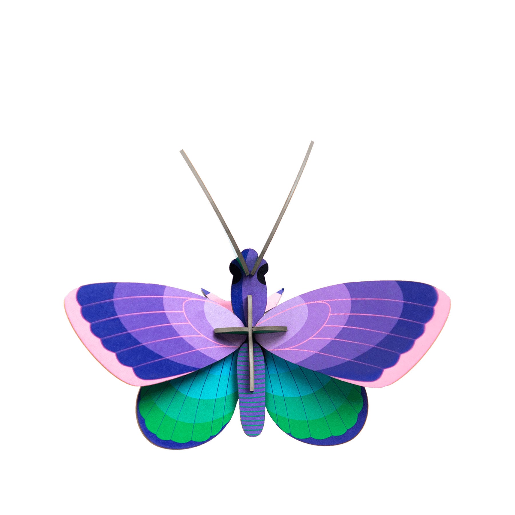 Blue copper butterfly wall art