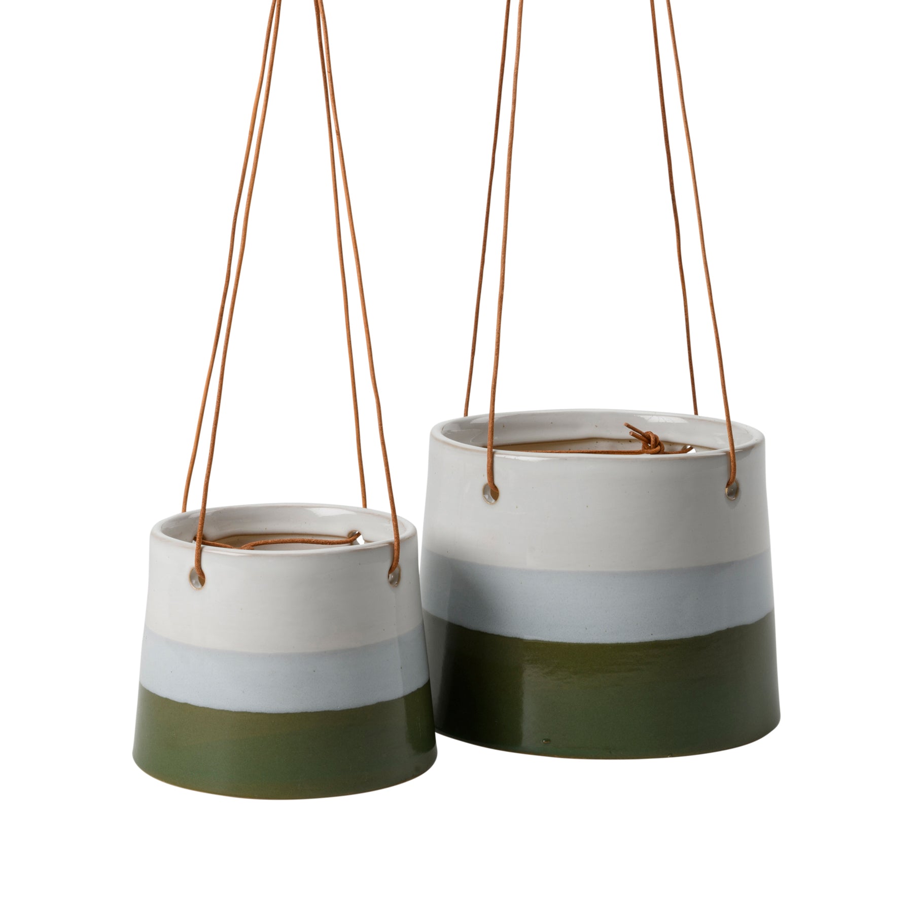 Collector hanging pot blue/green