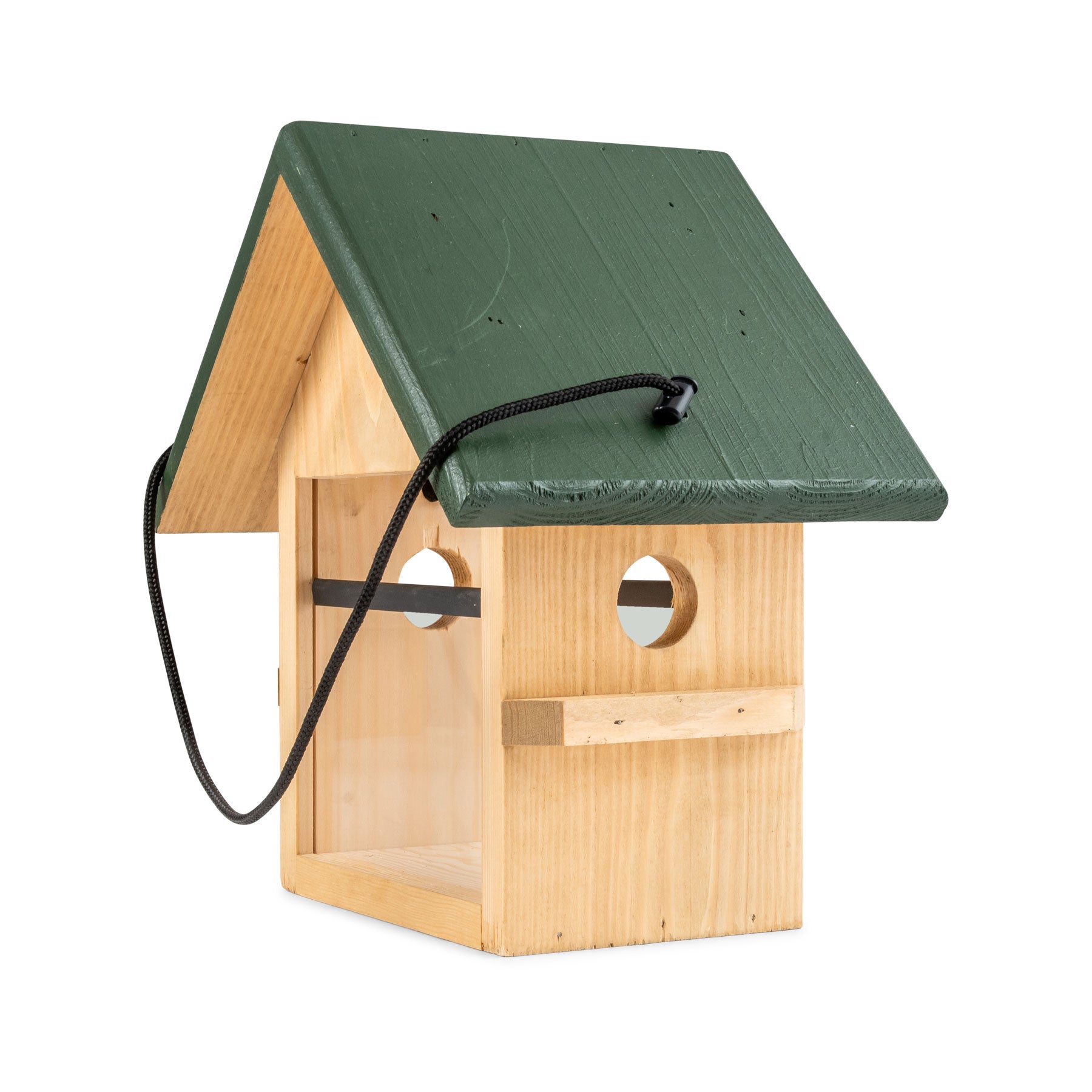 Breda hanging bird seed feeder