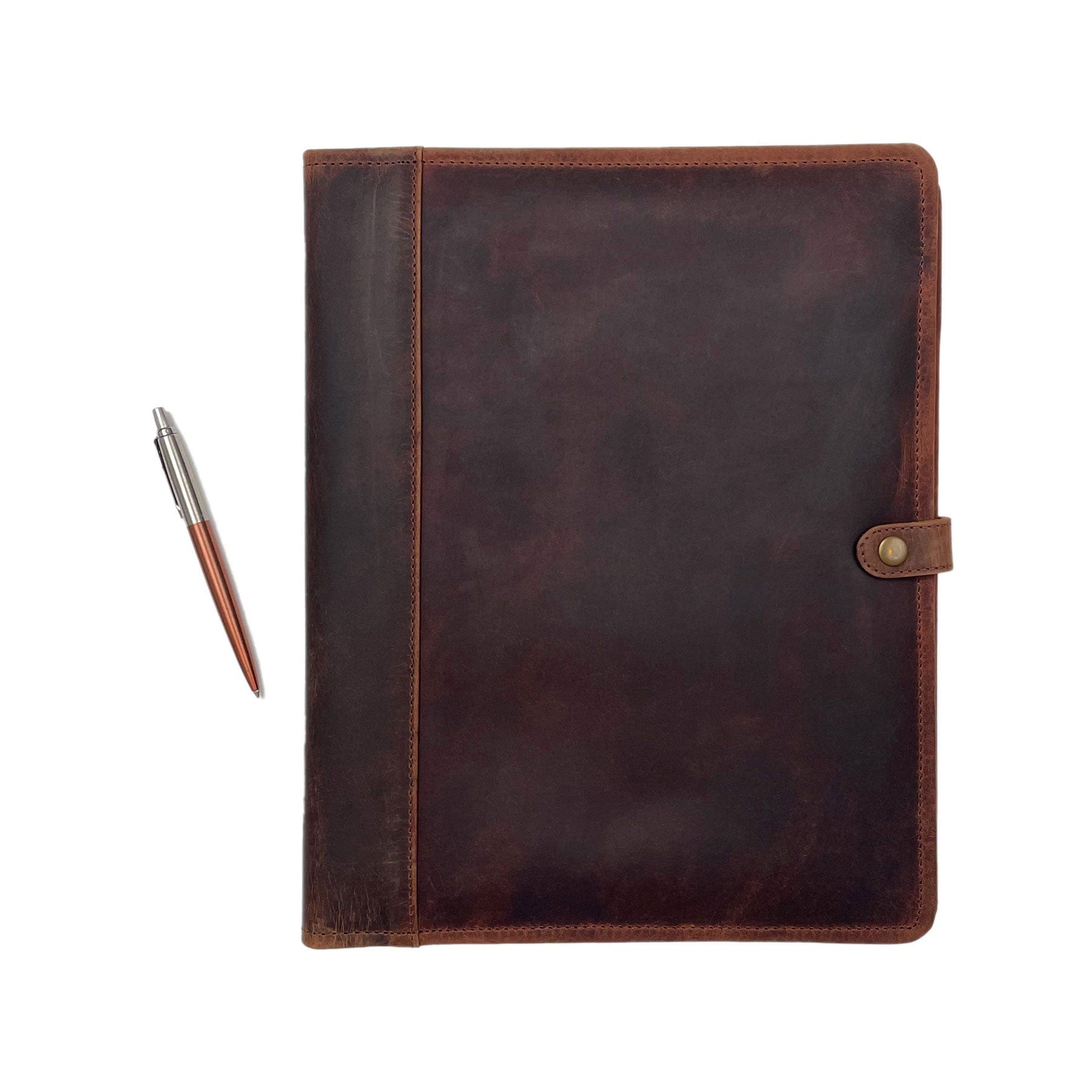 Buffalo Leather Document Portfolio