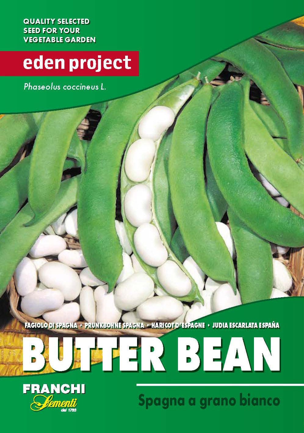 Eden butter bean seeds