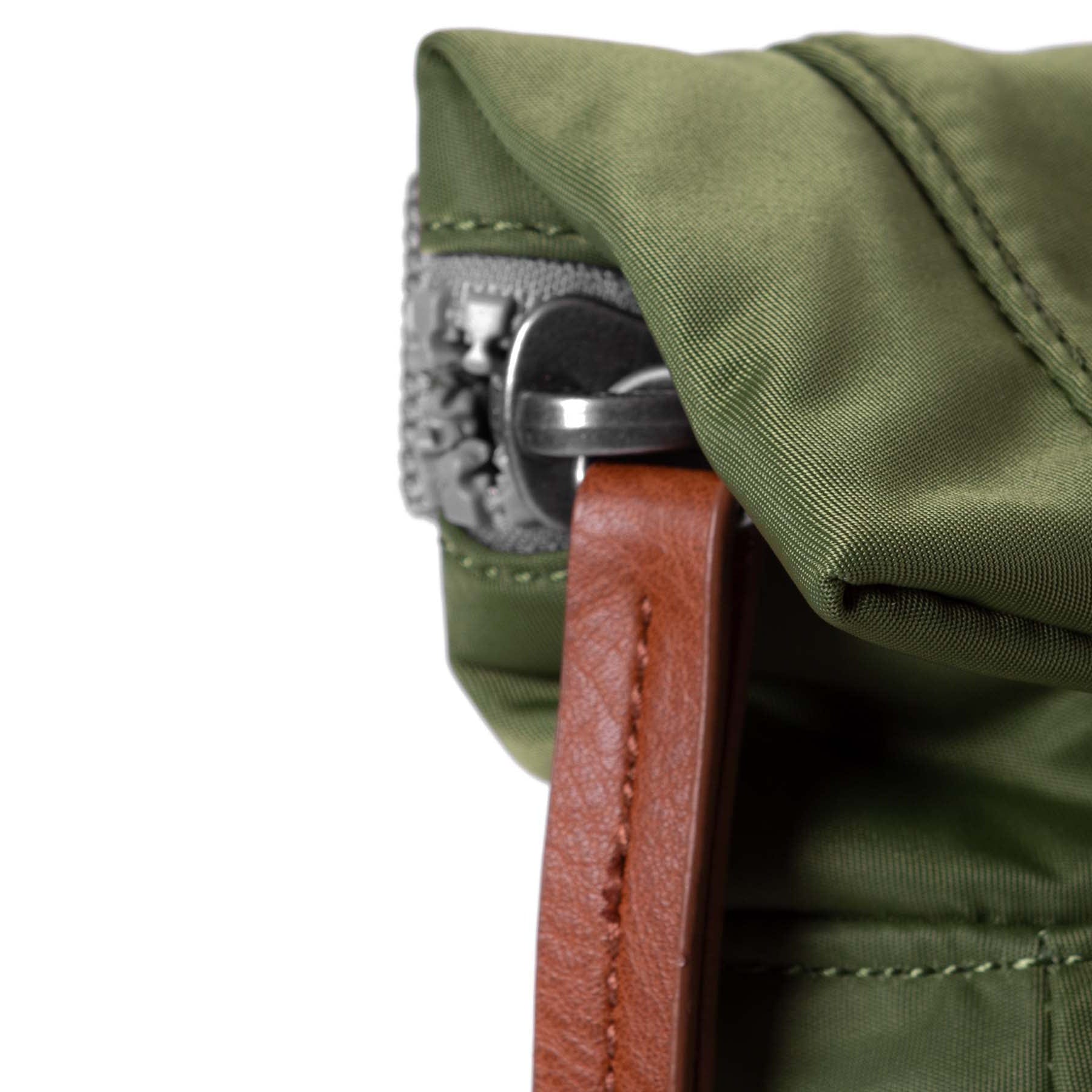 Canfield B avocado recycled nylon backpack