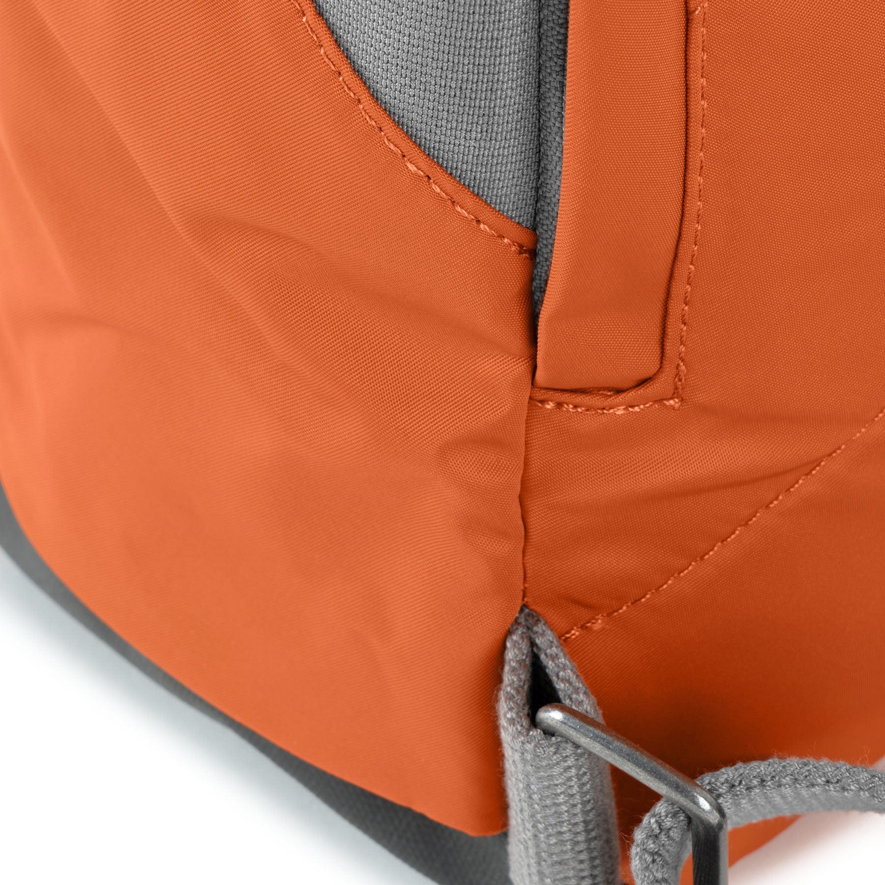 Canfield B burnt orange recycled nylon backpack