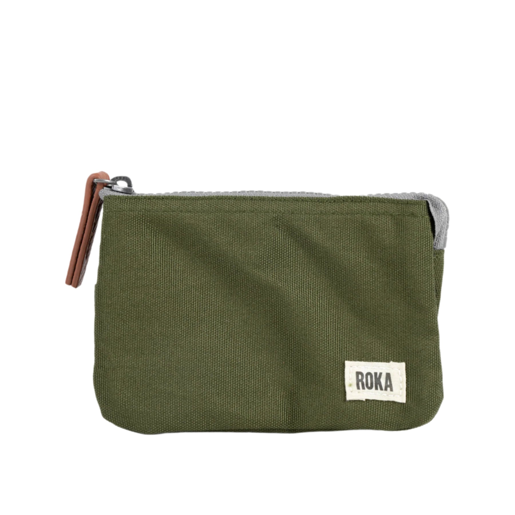 Carnaby moss recycled canvas wallet