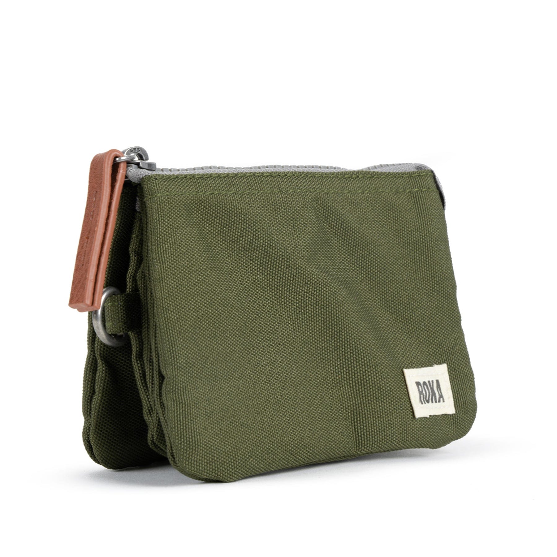 Carnaby moss recycled canvas wallet