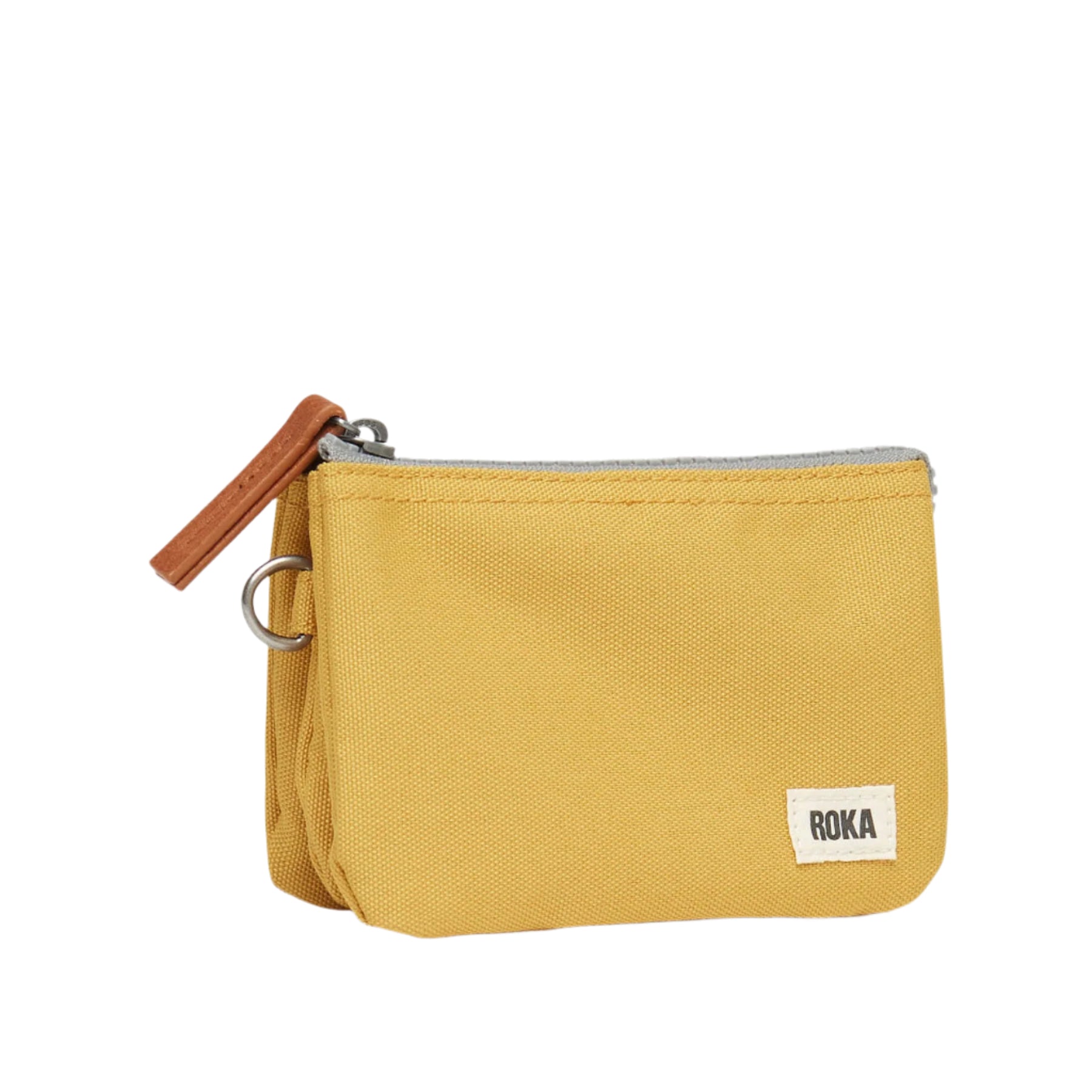 Carnaby flax recycled canvas wallet