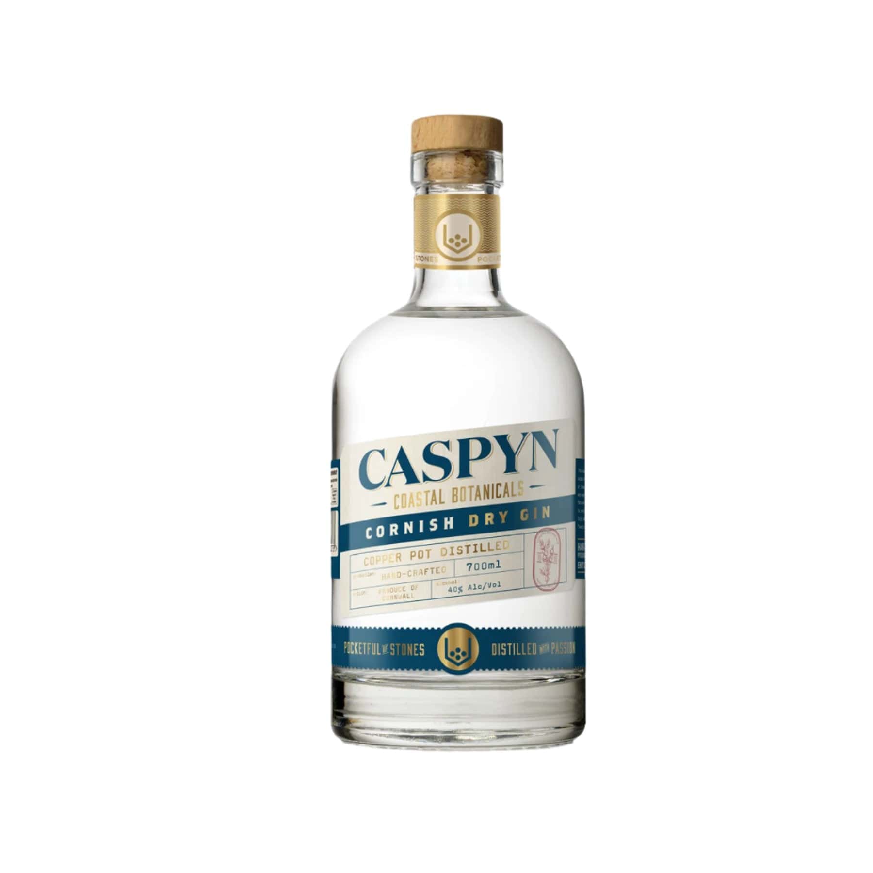 Caspyn Cornish dry gin 70cl