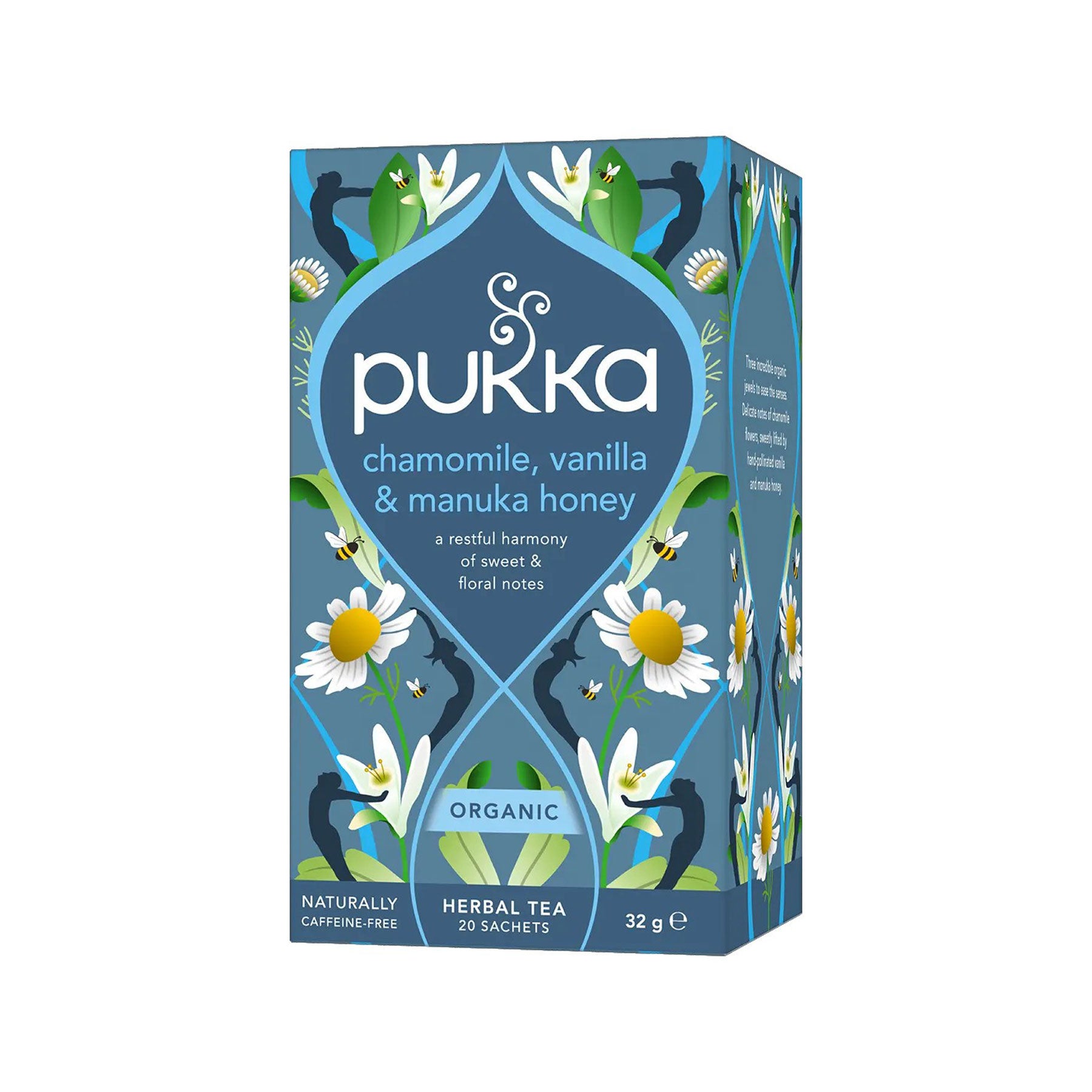 Chamomile, vanilla & manuka honey 20 tea bags