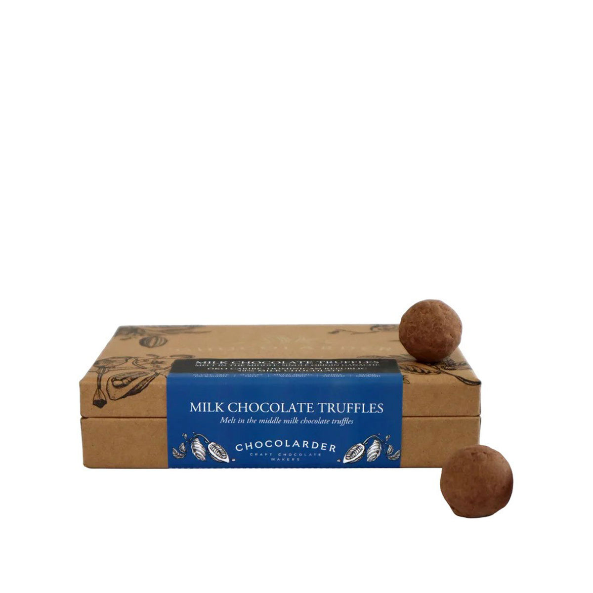 Milk chocolate truffles
