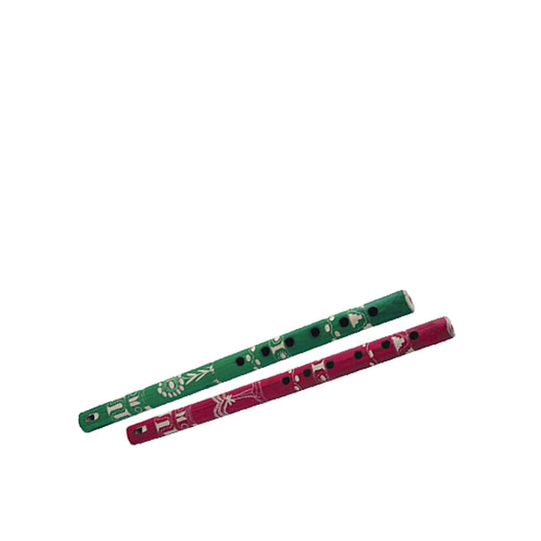 Coloured Peruvian flute