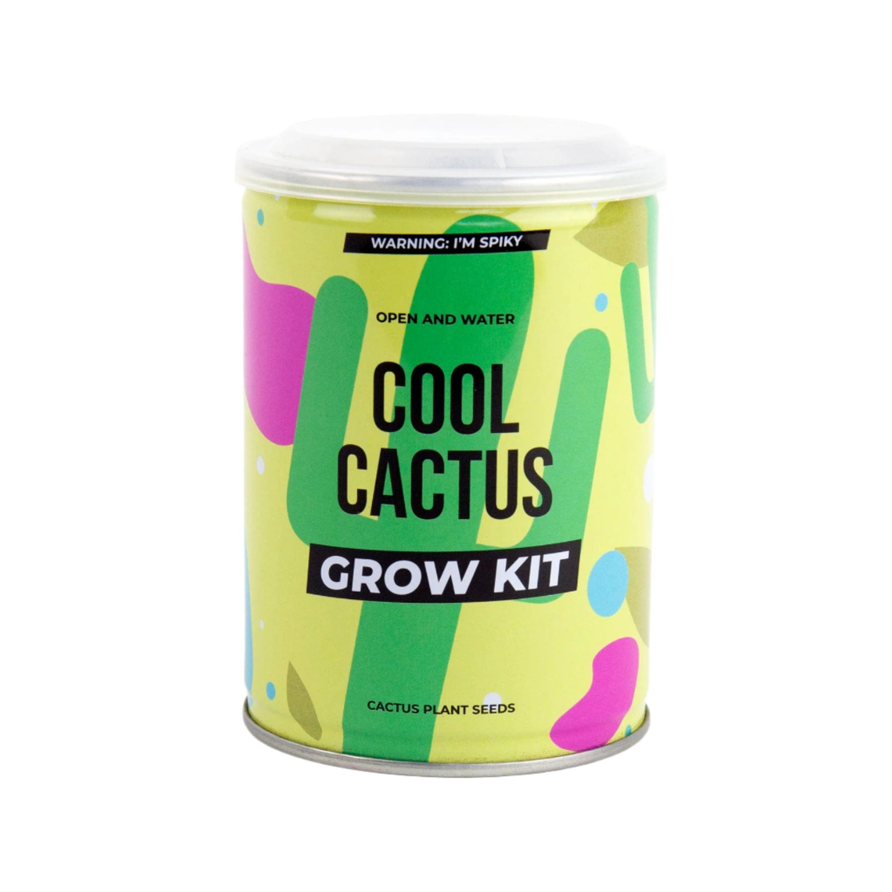 Cool cactus grow tin