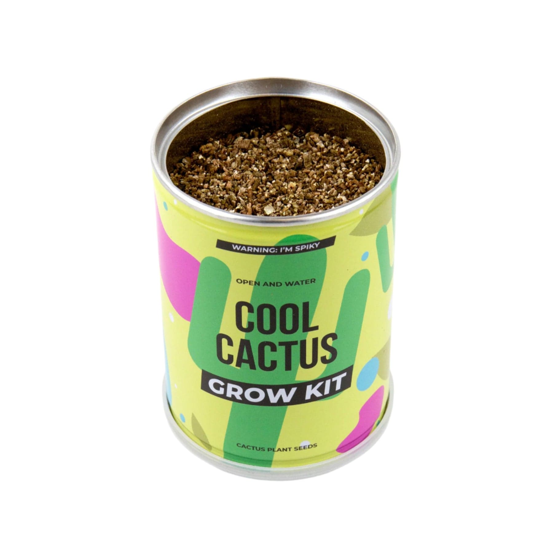 Cool cactus grow tin