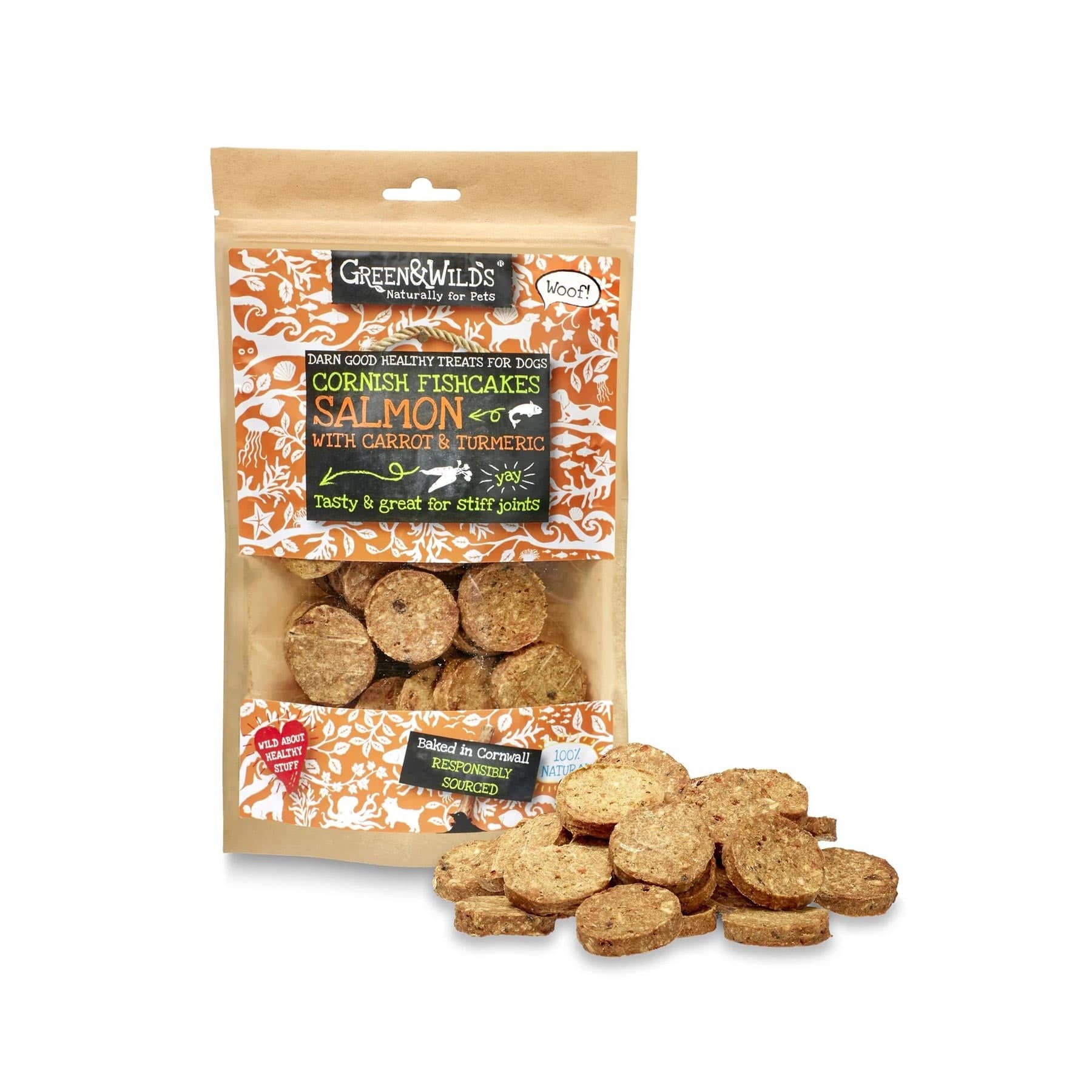 Cornish fishcakes with turmeric 150g