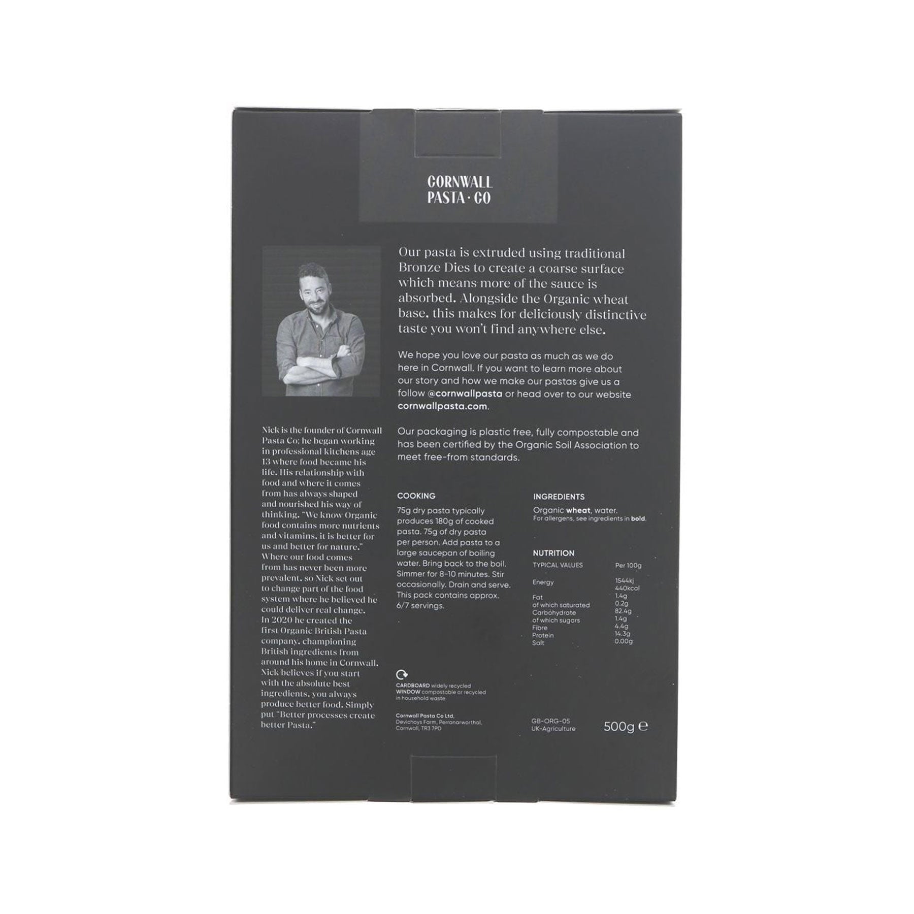 Organic macaroni 500g