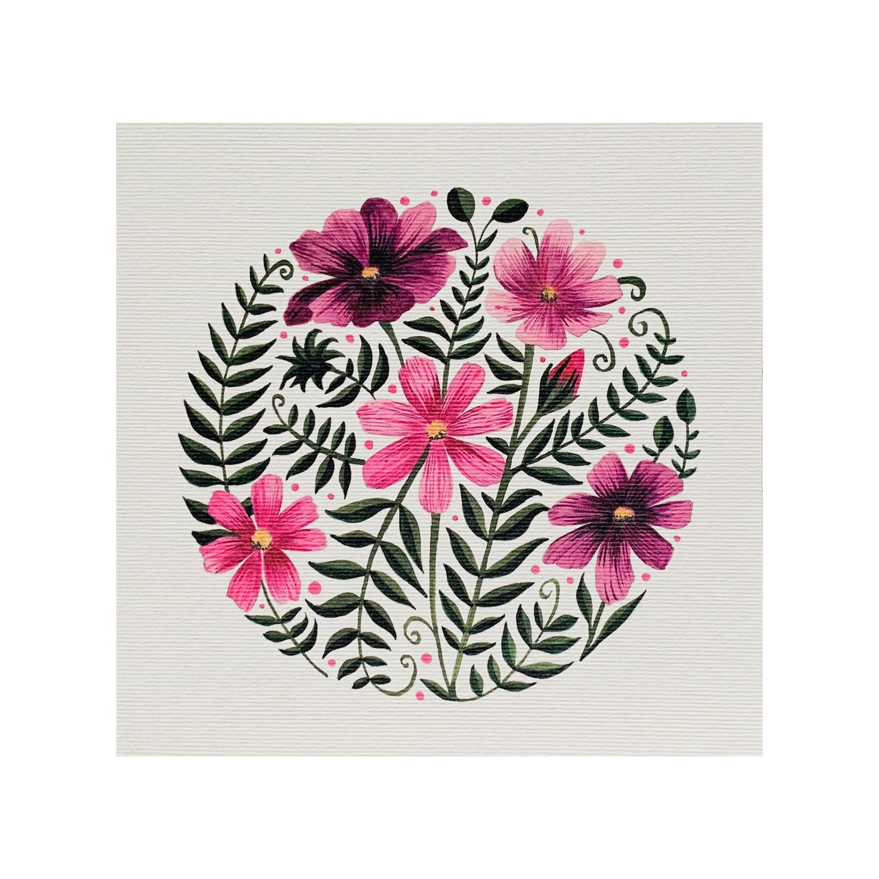 Cosmos greetings card