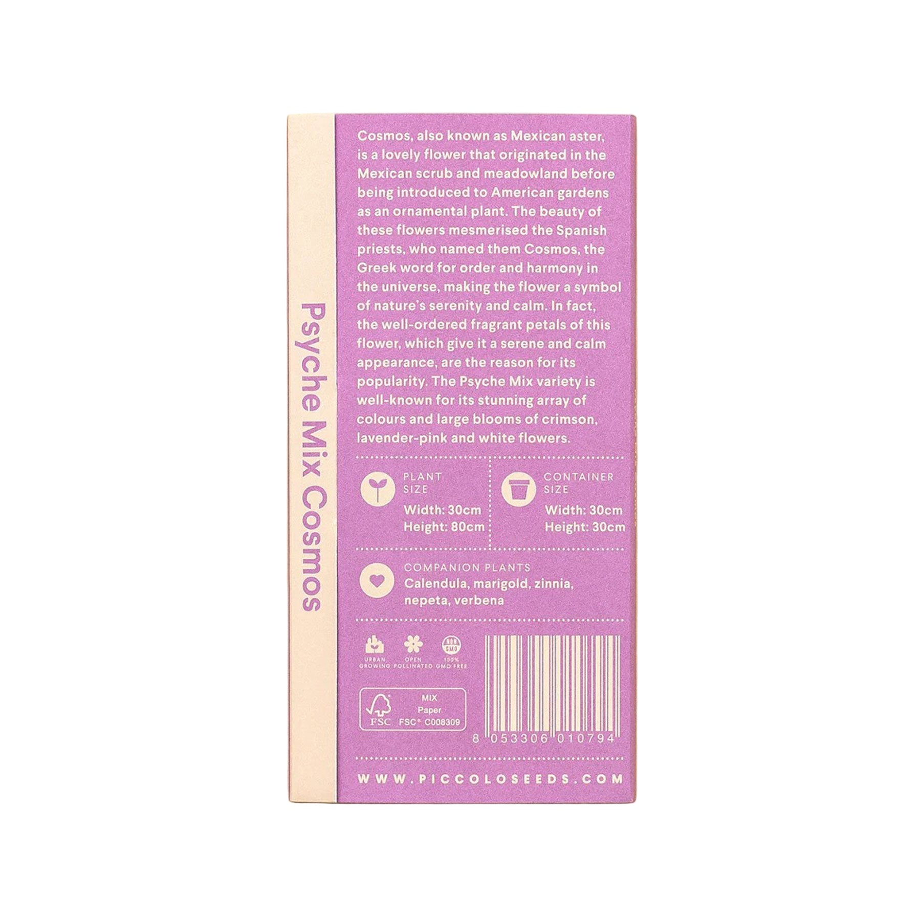 Cosmos psyche mix seeds