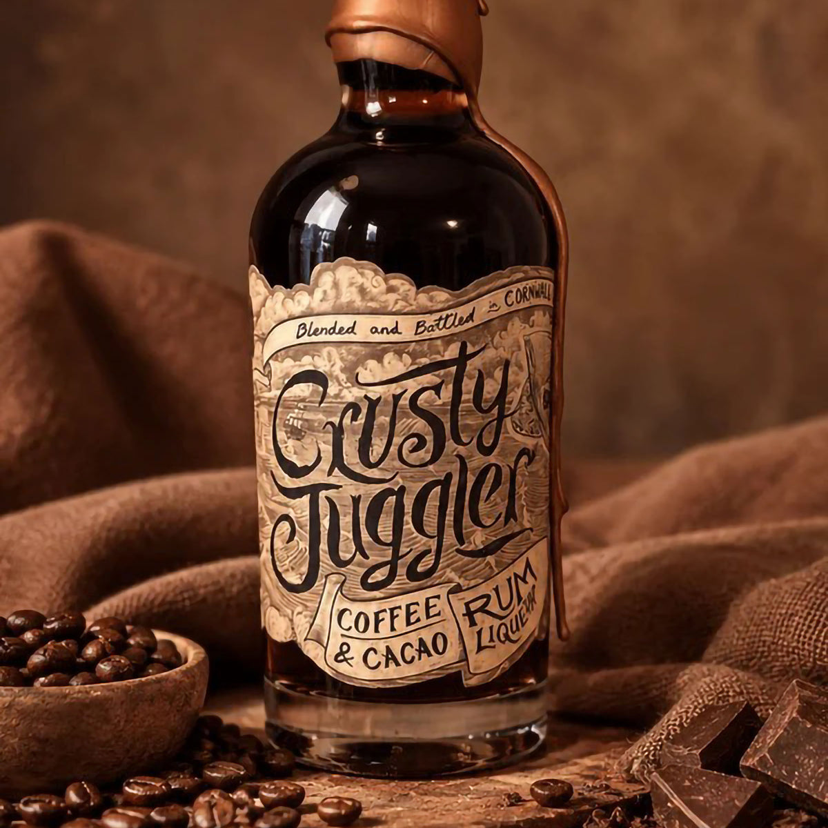 Coffee & cacao rum liqueur 50cl