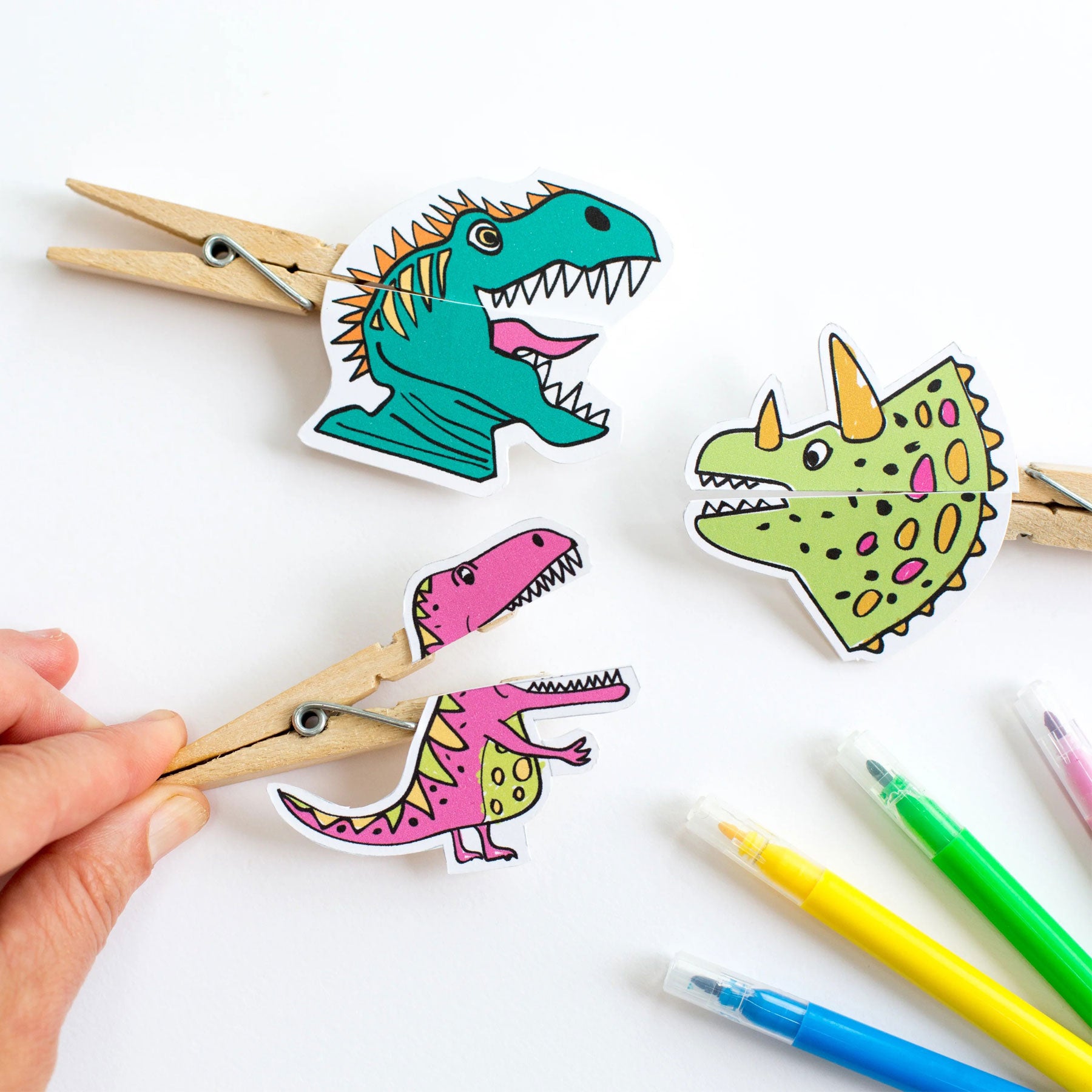 Dinosaur t-rex fossil biscuits & craft kit