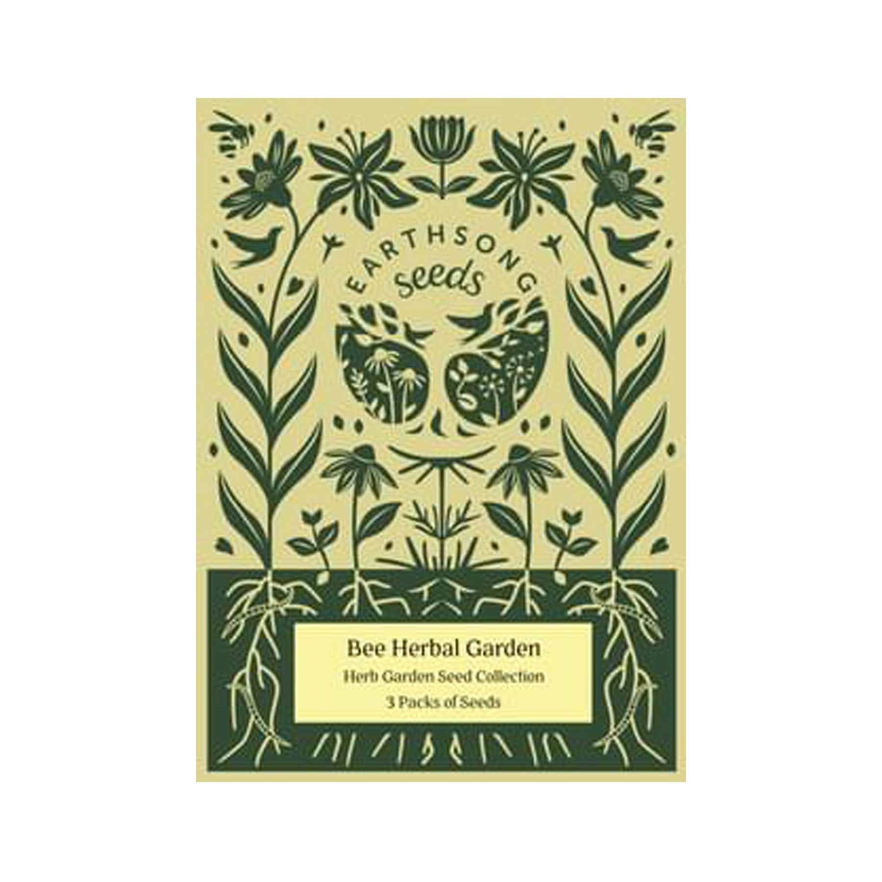 Bee herbal garden seed collection