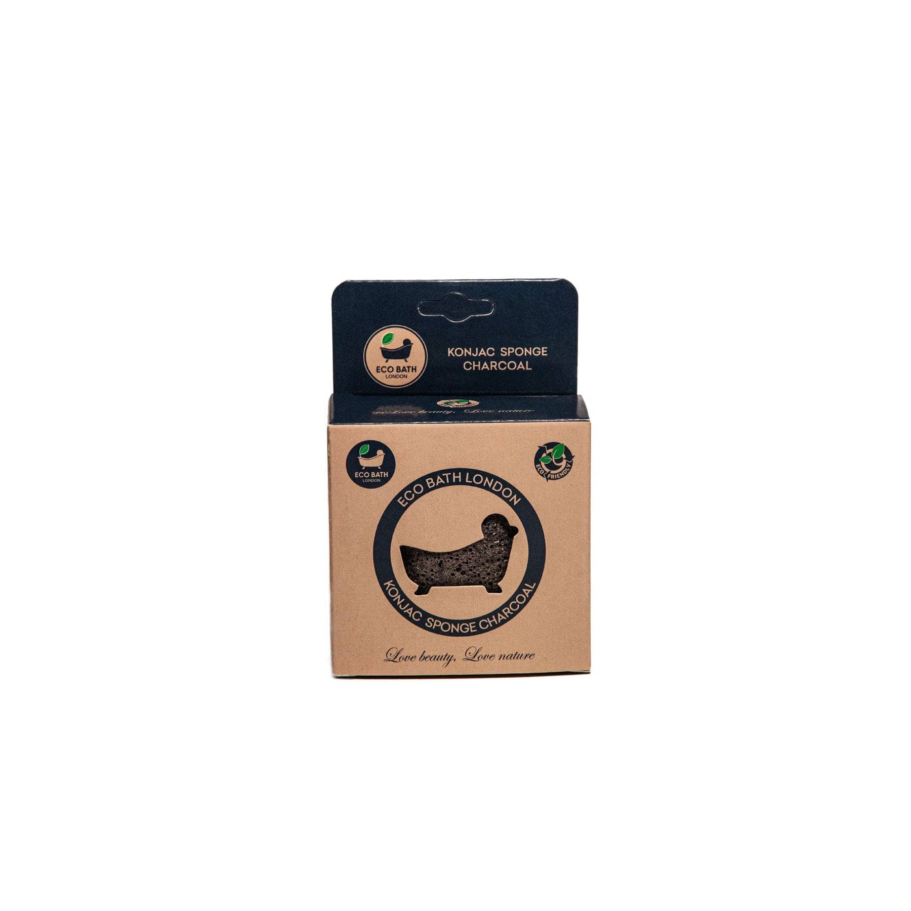 Konjac sponge charcoal