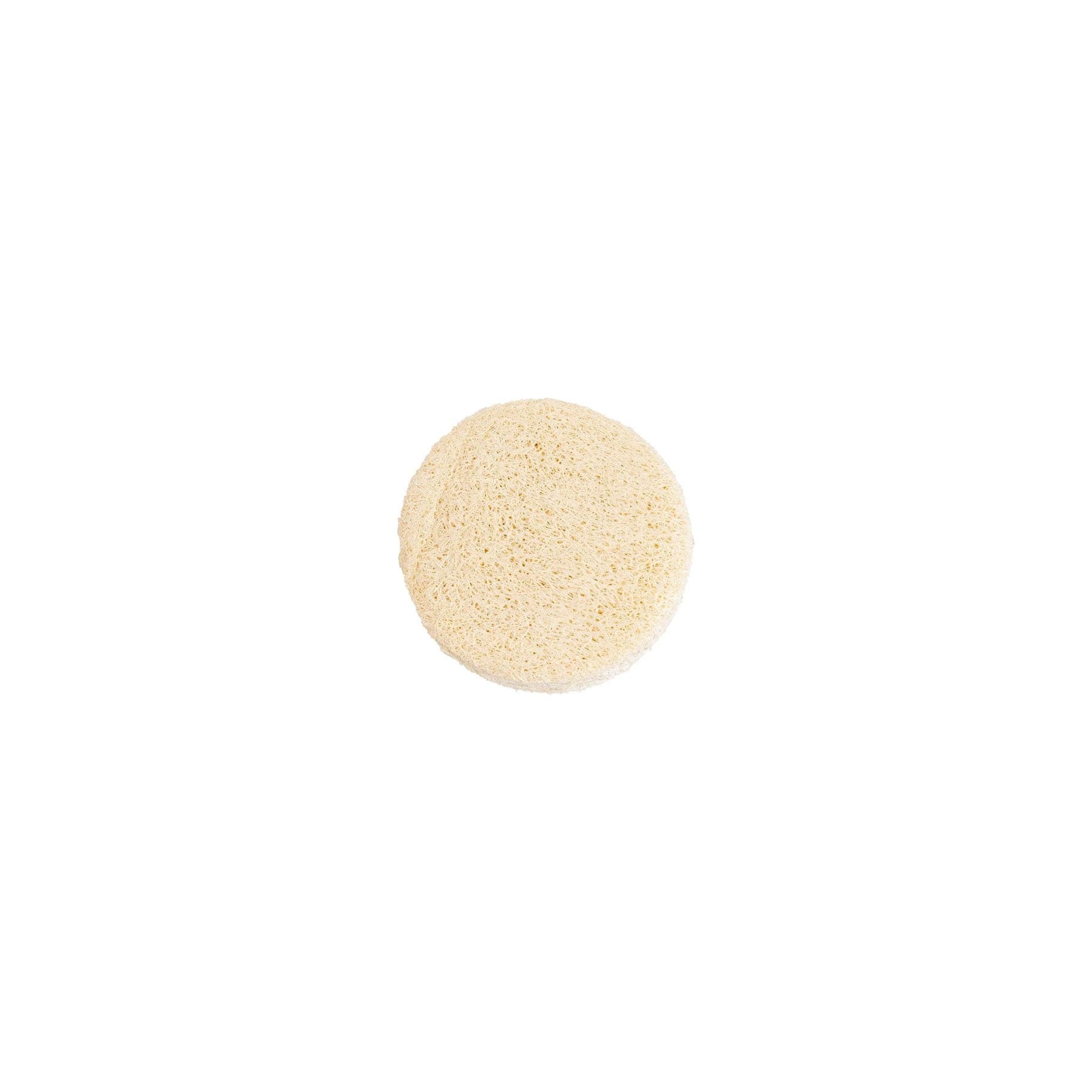 Natural loofah facial pads