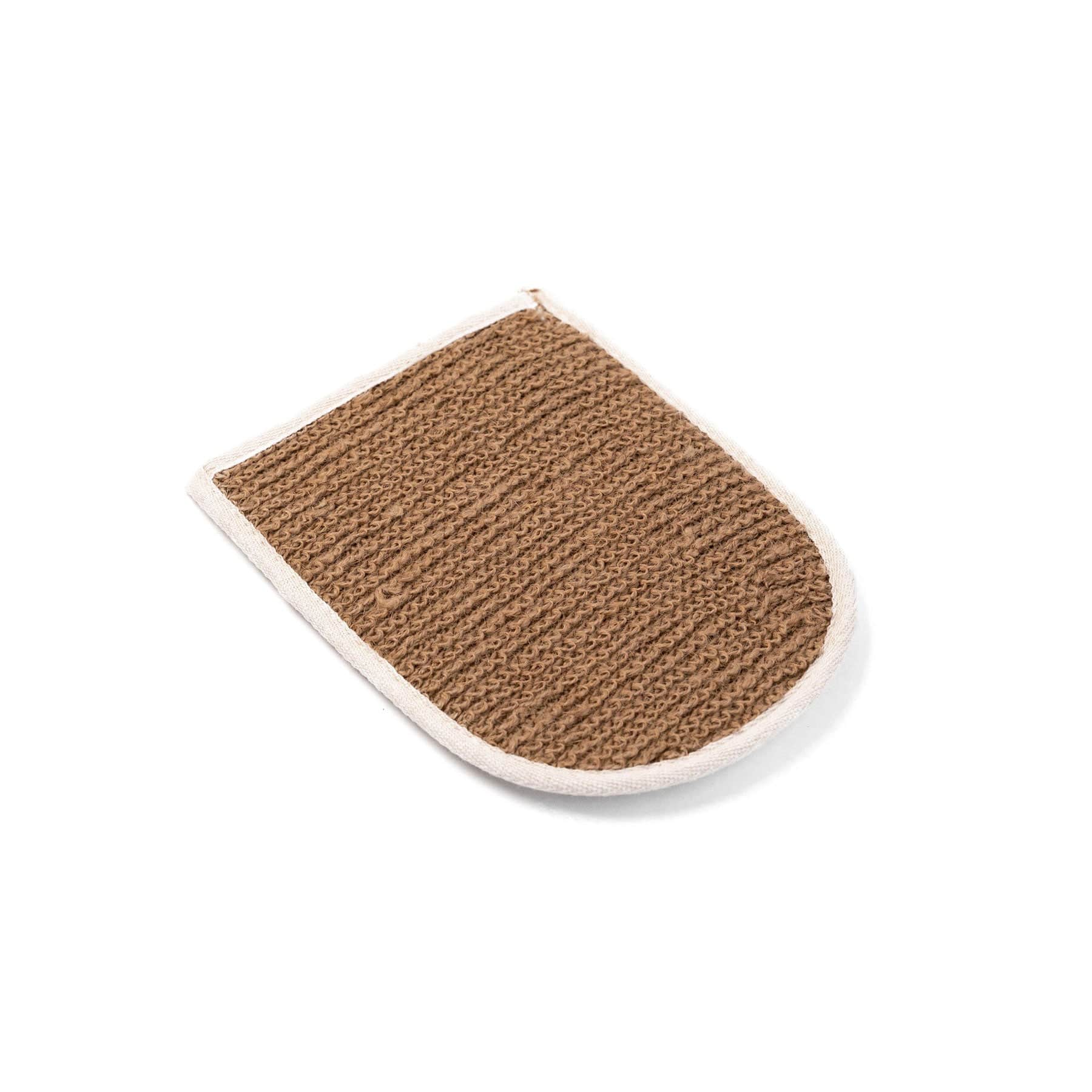 Natural ramie bath mitt