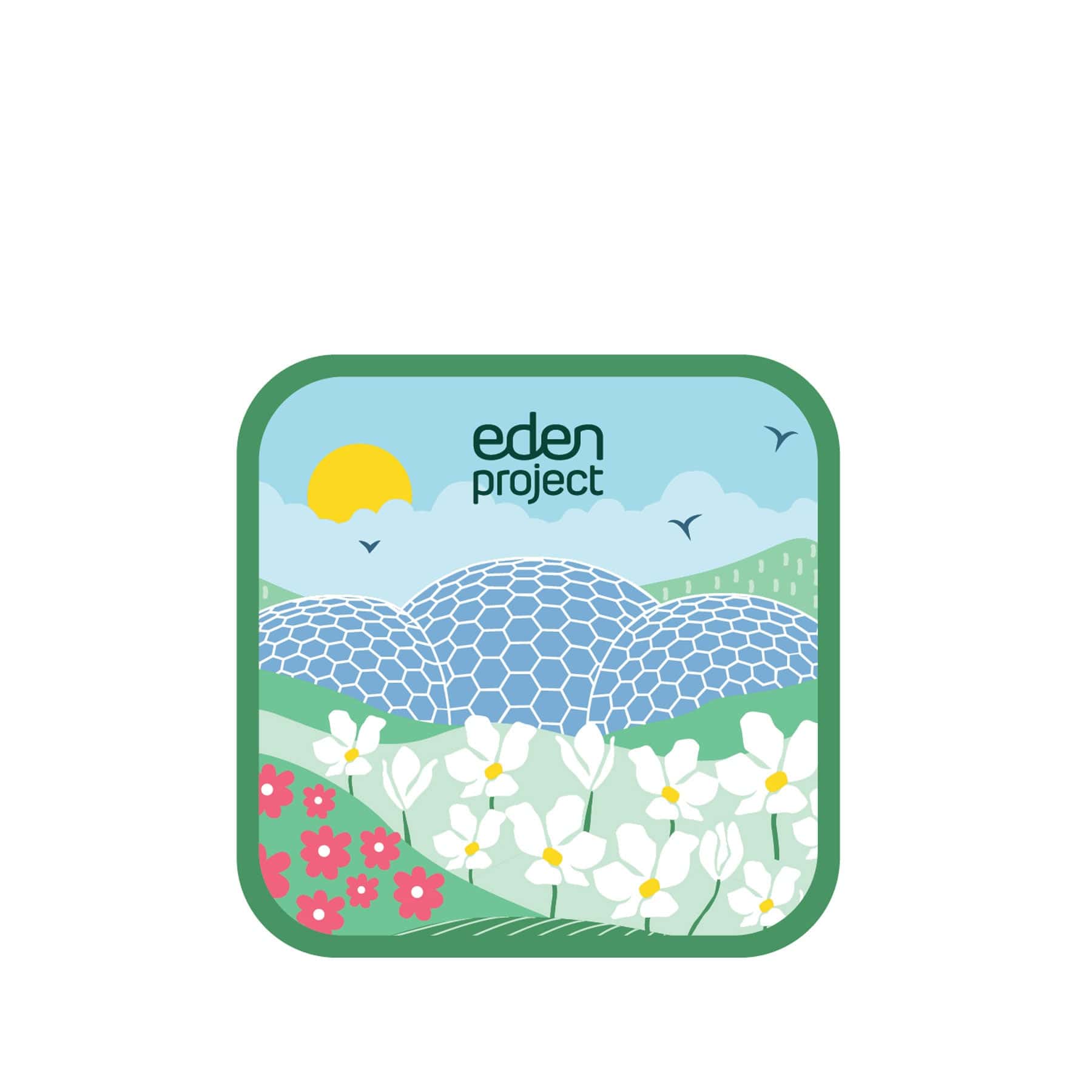 Biome woven patch
