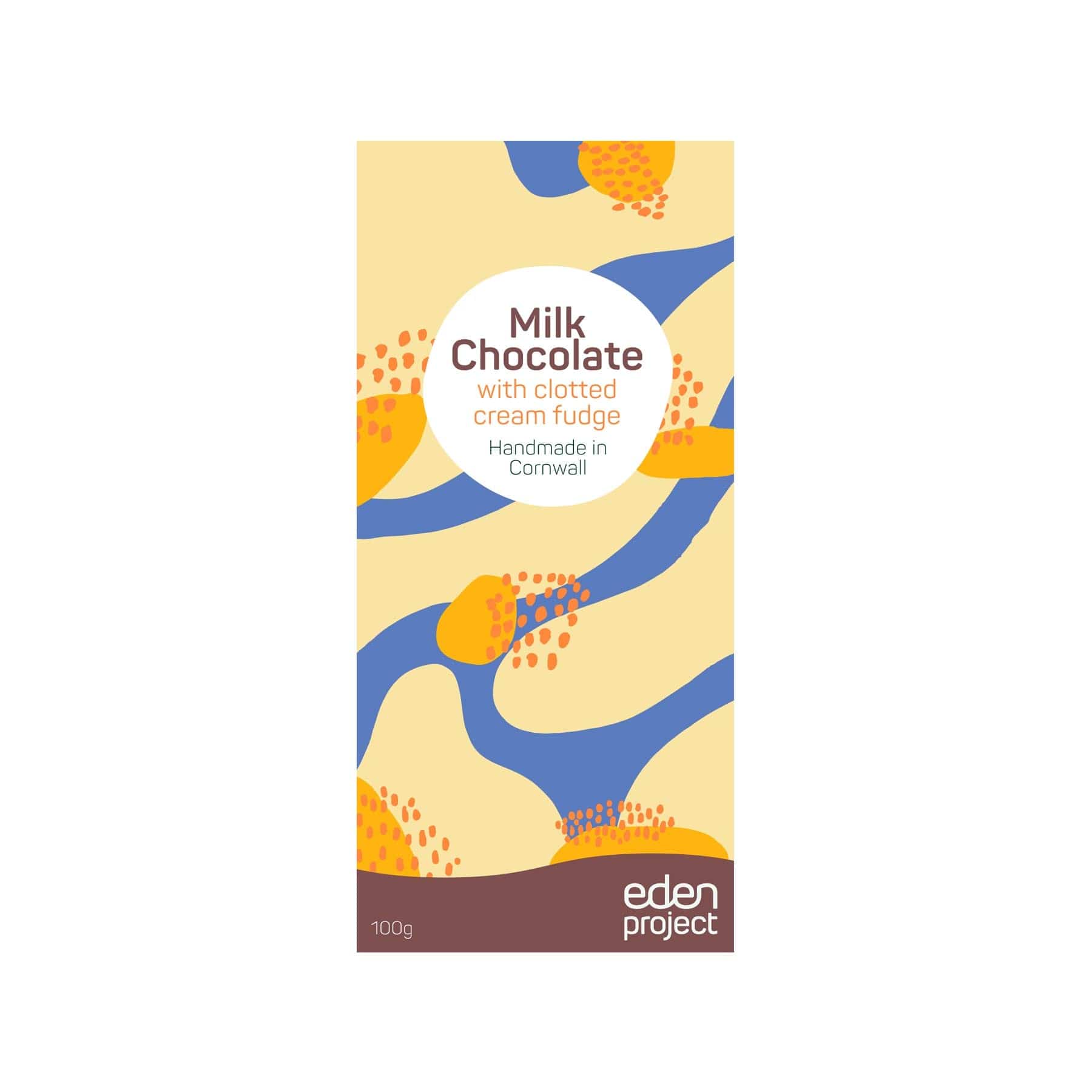 Milk chocolate with clotted cream fudge 100g