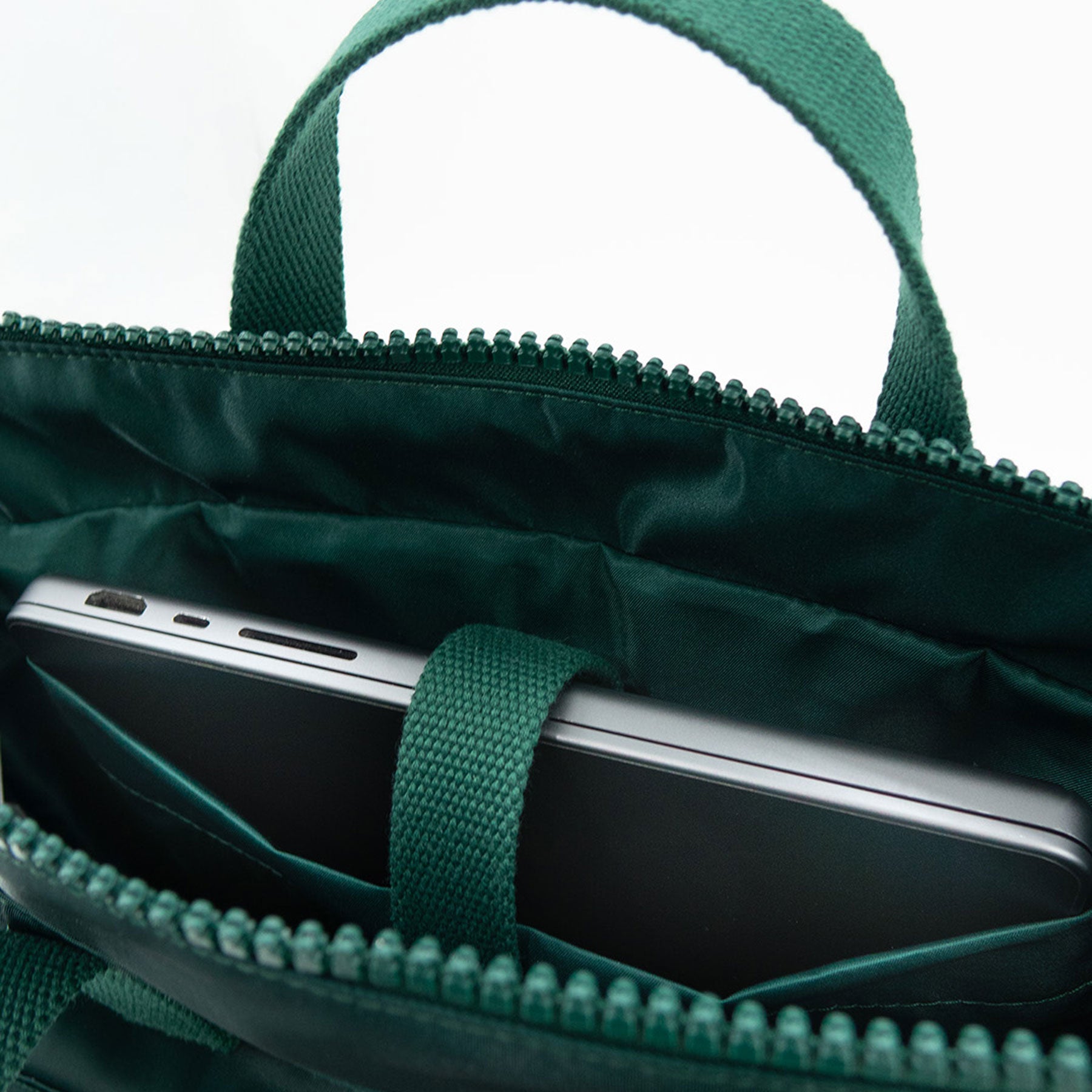 Logo recycled backpack