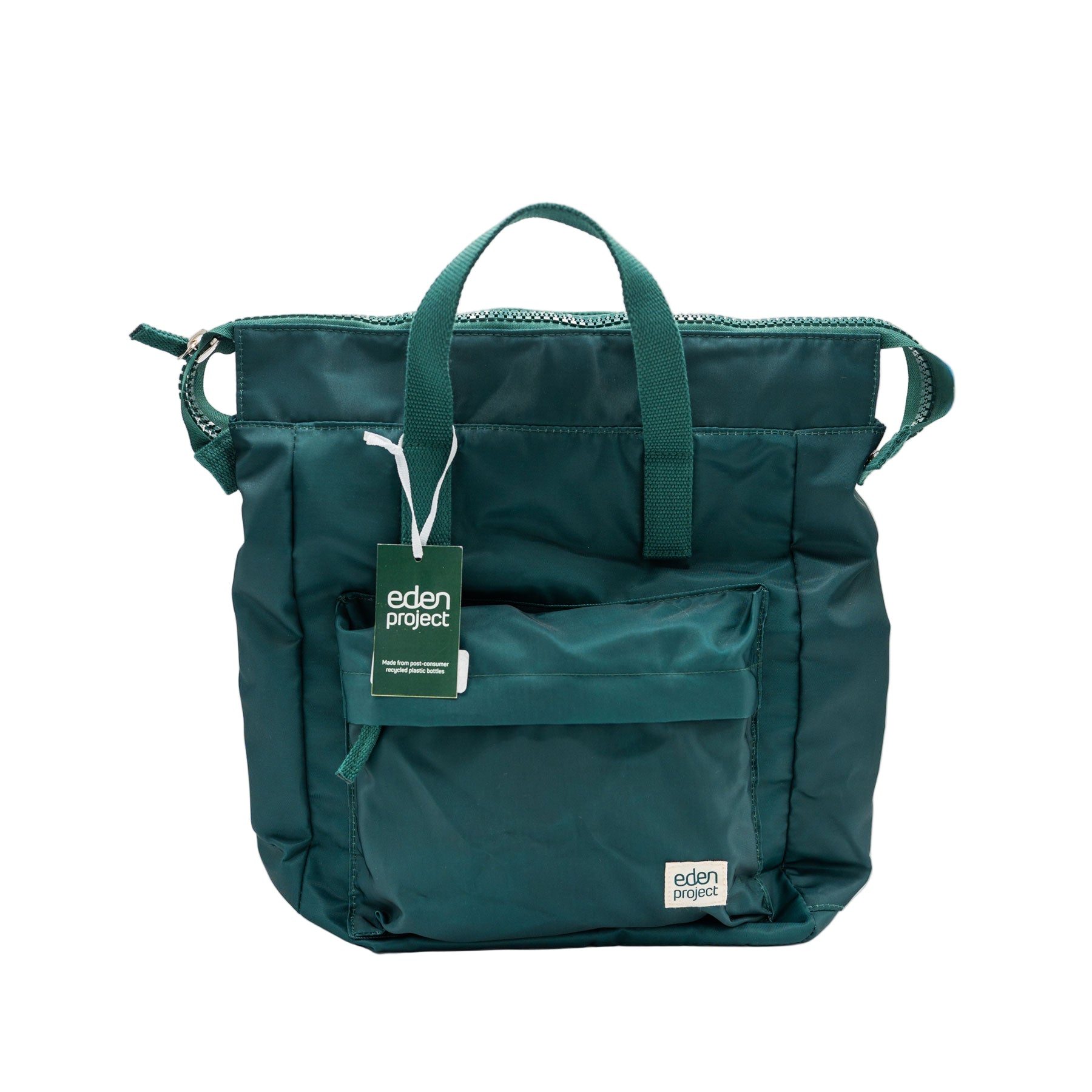 Logo recycled backpack
