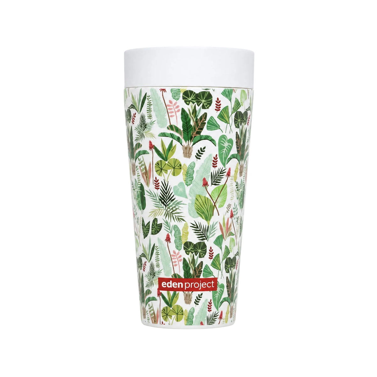 Rainforest print stainless steel cup 340ml (12oz)