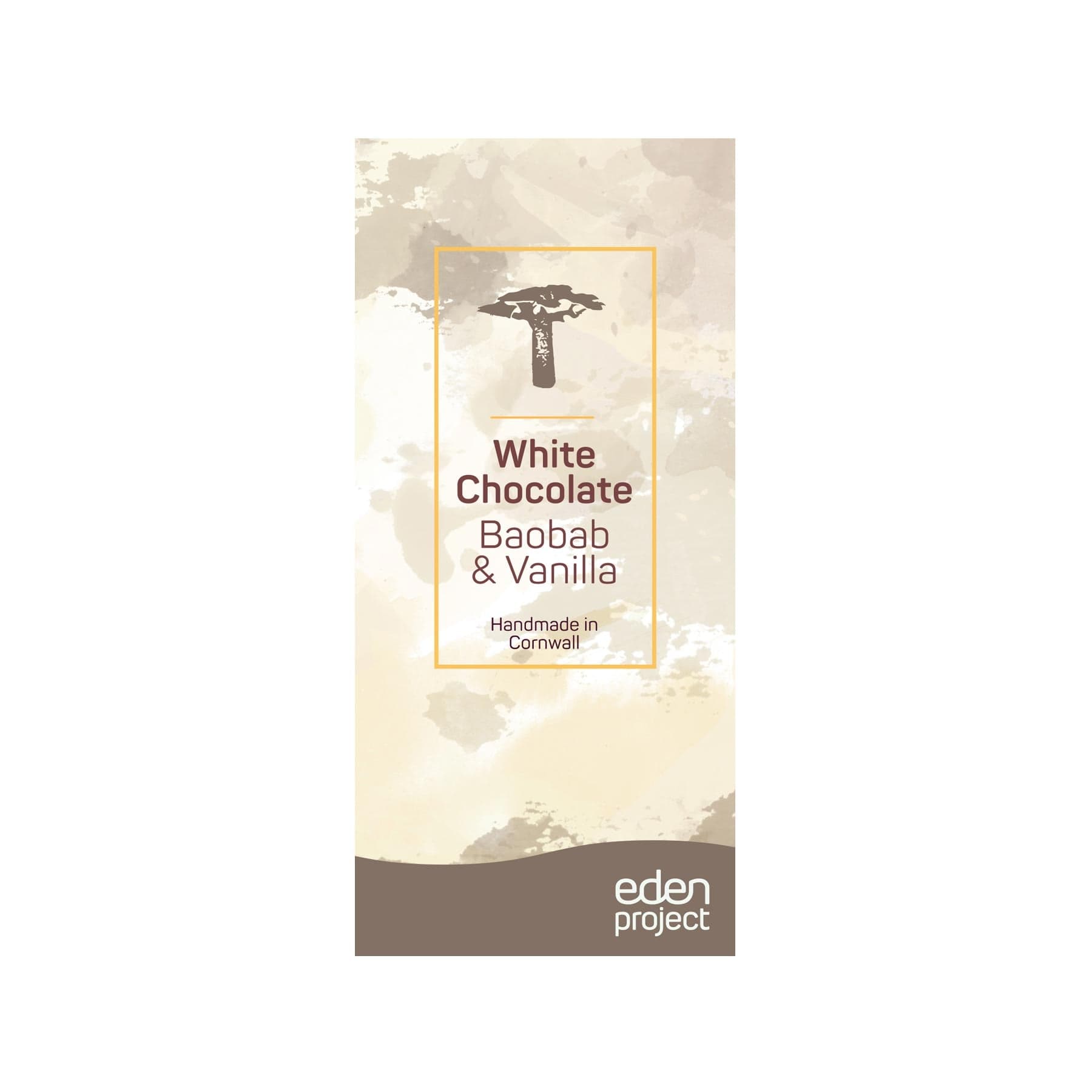 White chocolate with baobab & vanilla 100g