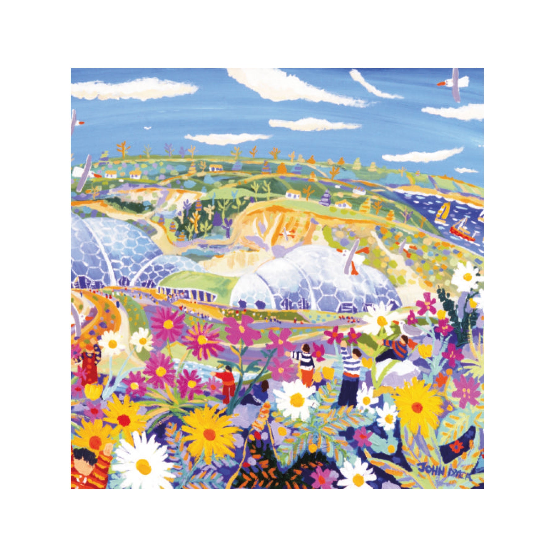Wild Cornwall, Eden Project greetings card