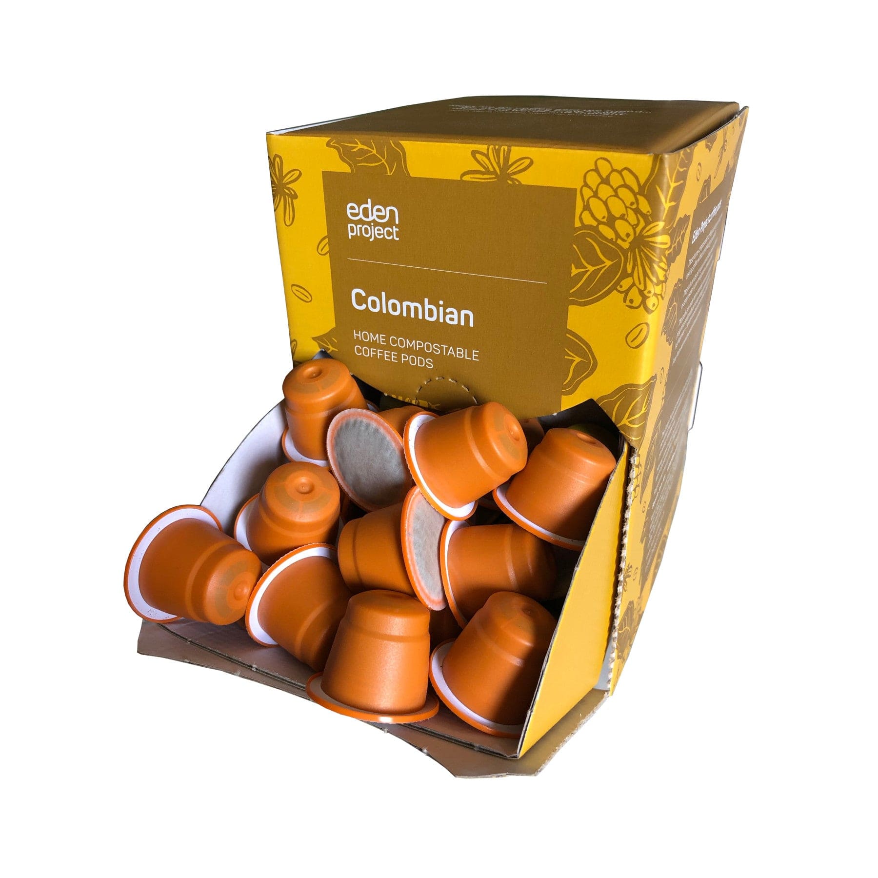 100 Colombian compostable coffee capsules
