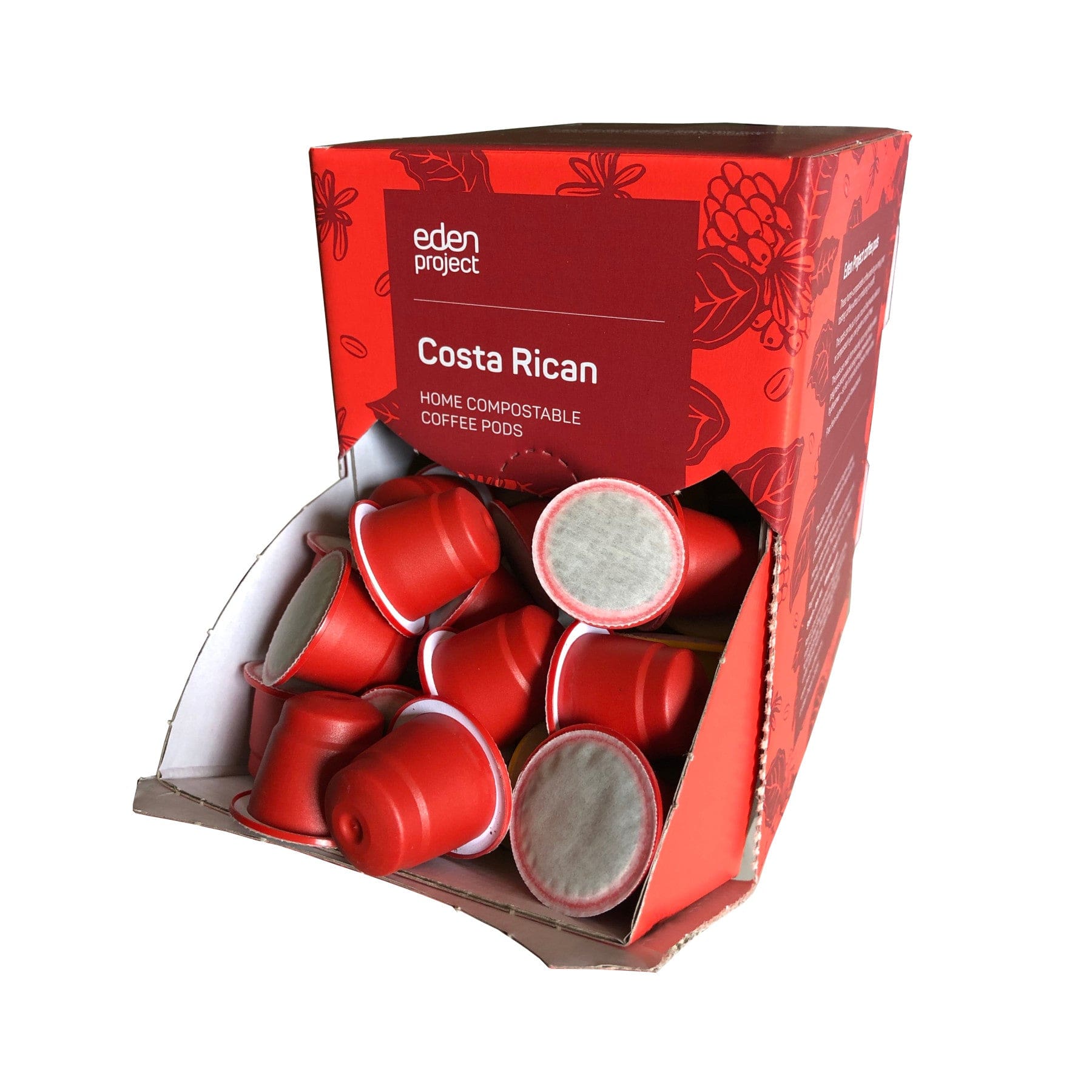 100 Costa Rican compostable coffee capsules