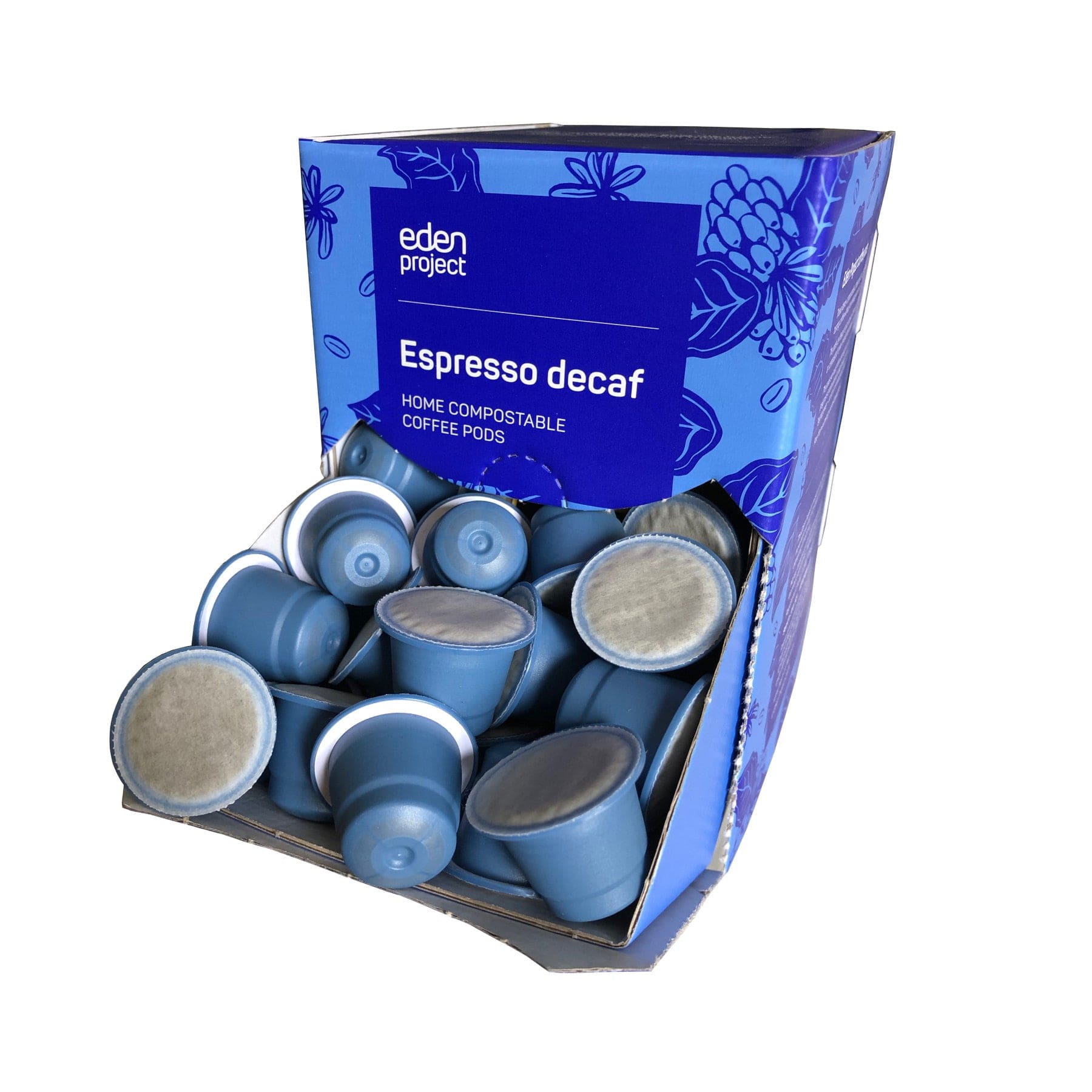 100 Espresso decaf compostable coffee capsules