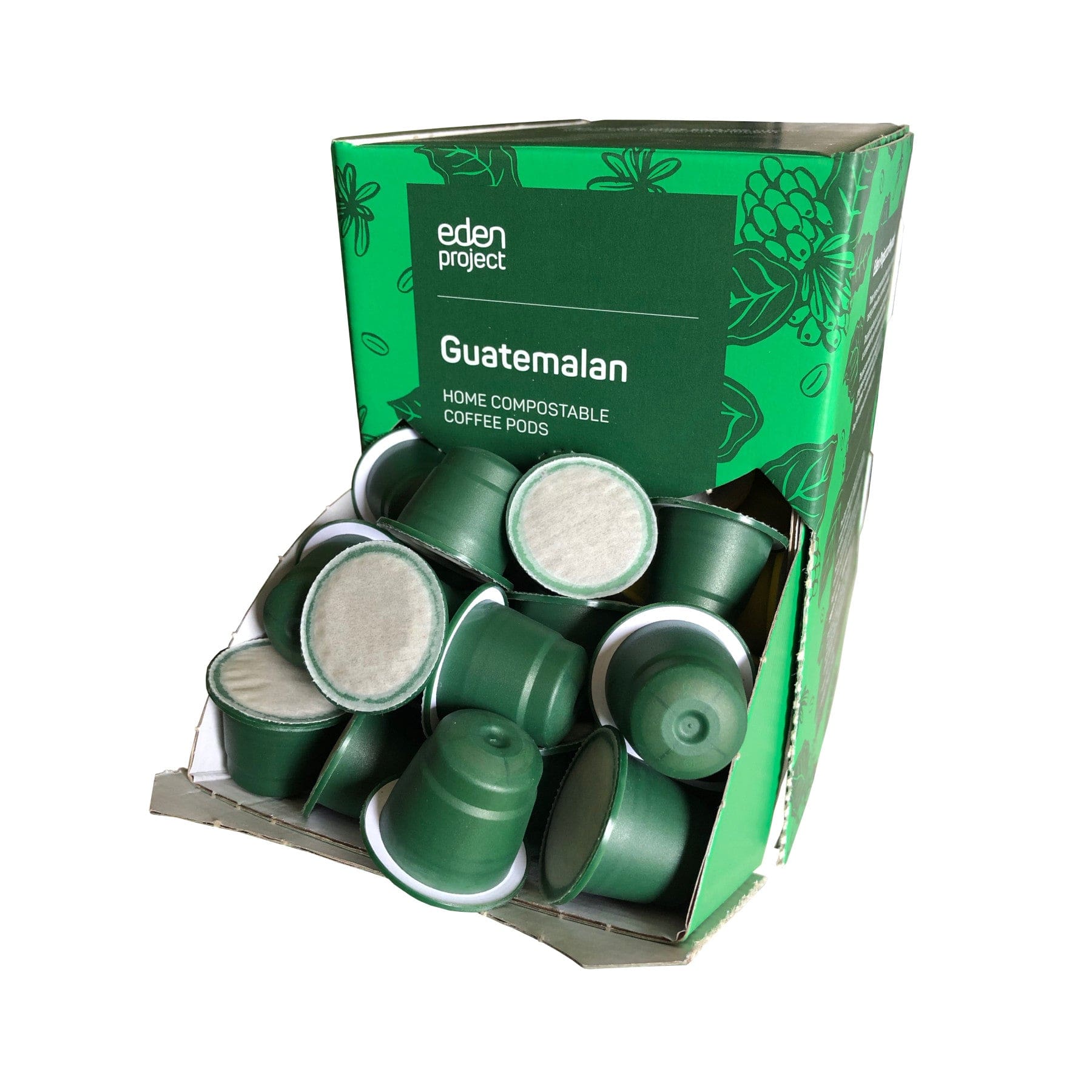 100 Guatemalan compostable coffee capsules