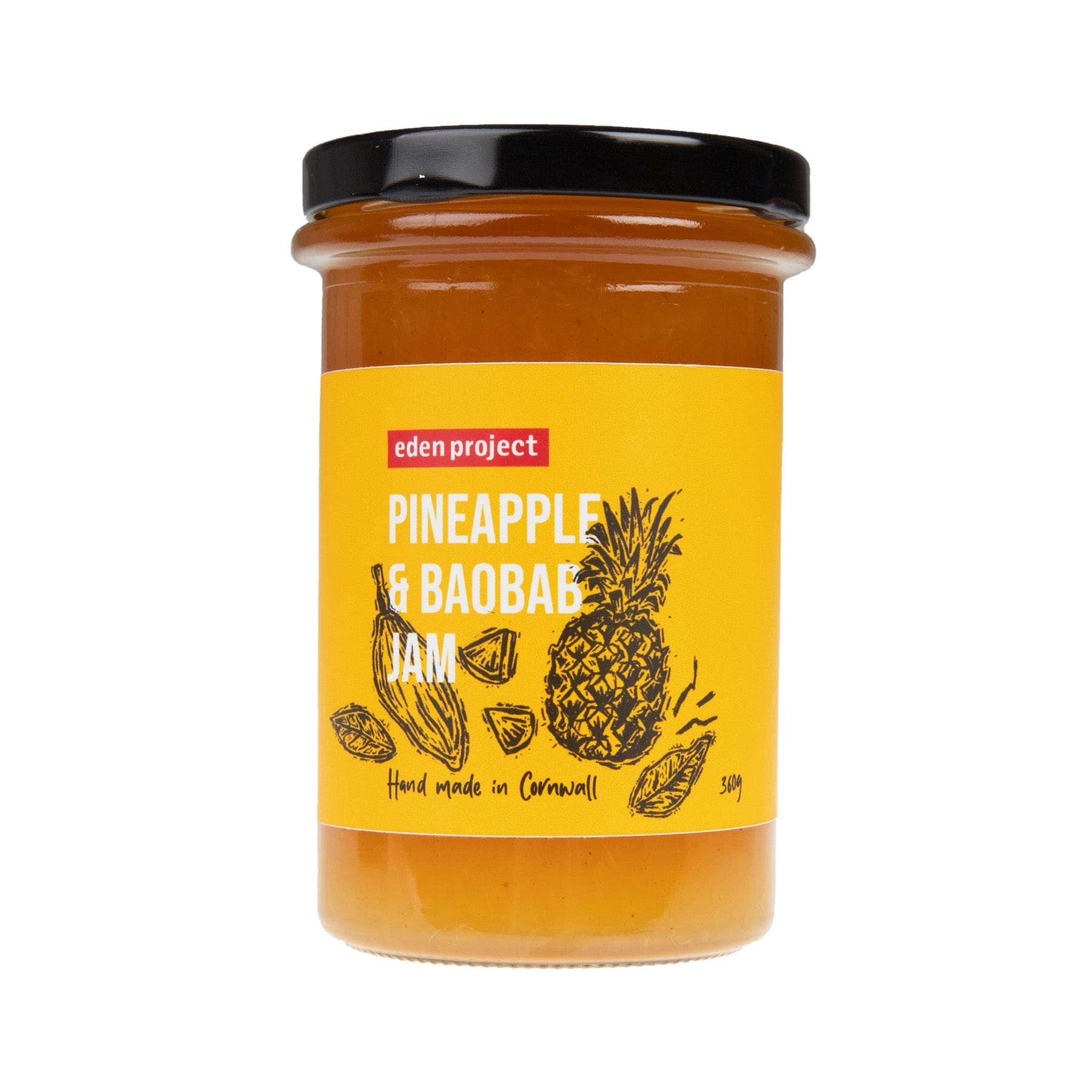 Pineapple & baobab jam 360g