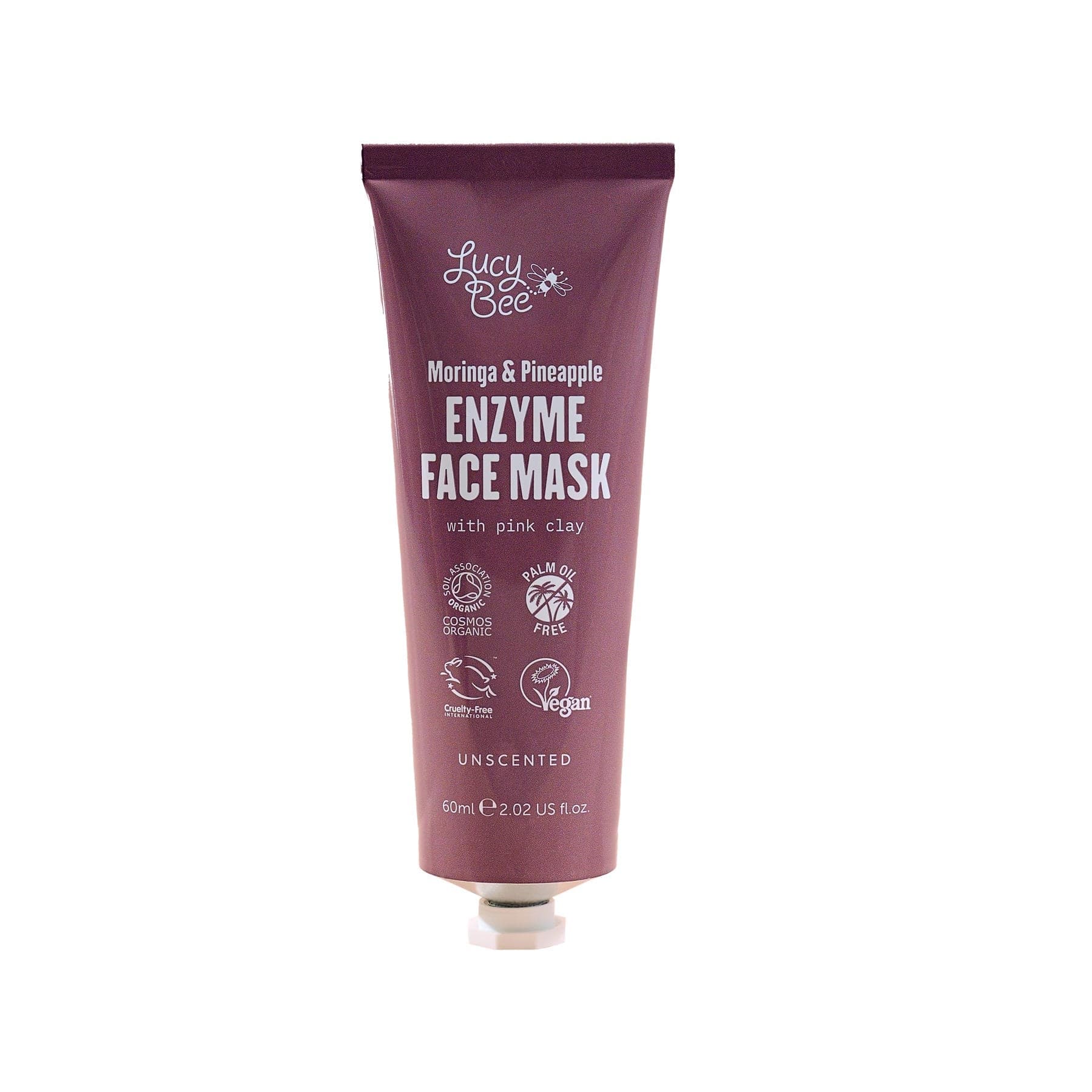 Organic moringa and pineapple enzyme face mask 60ml