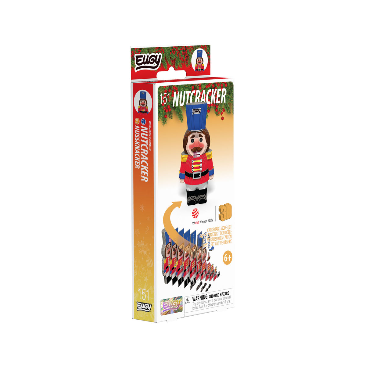 Nutcracker 3D model kit