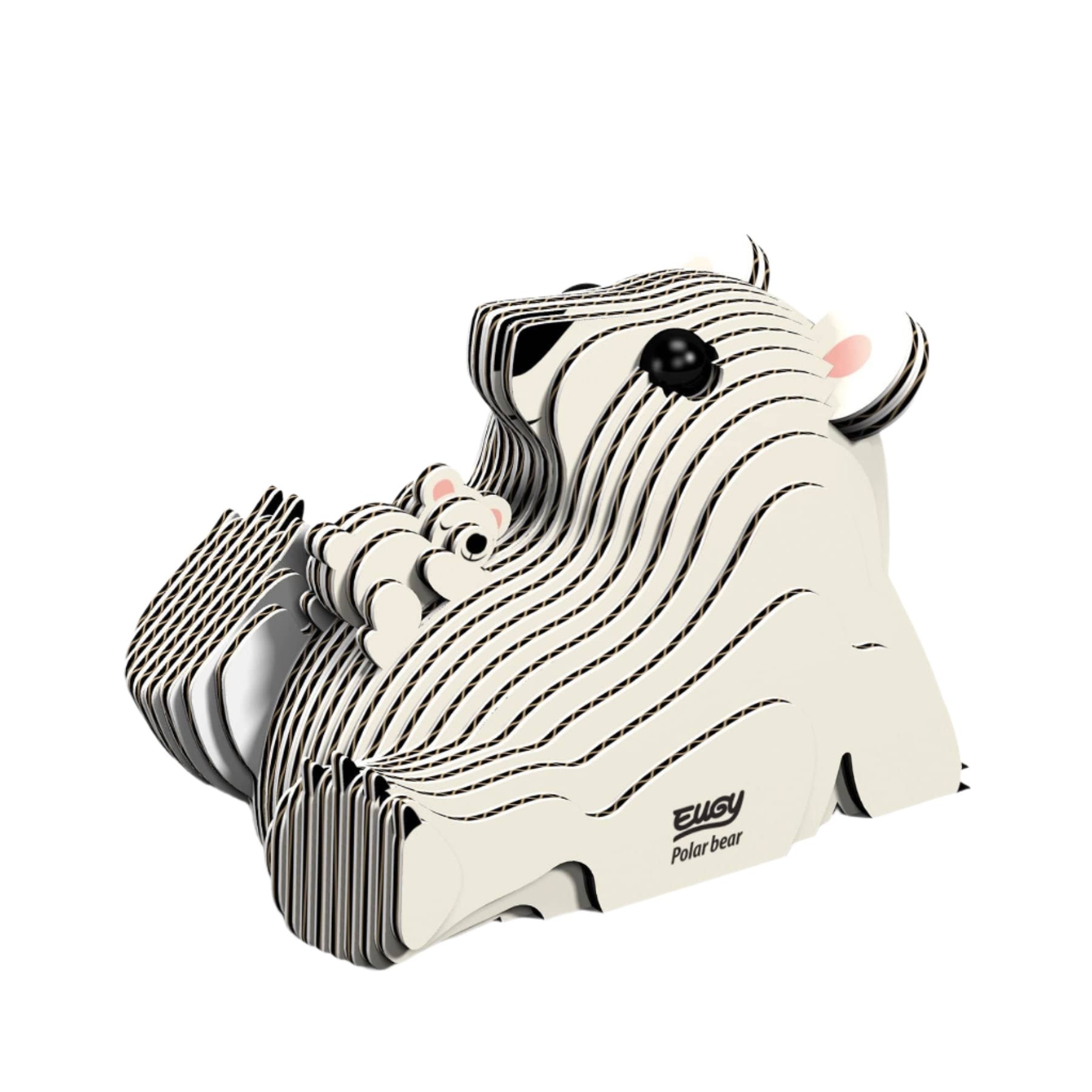 Polar bear 3D model kit