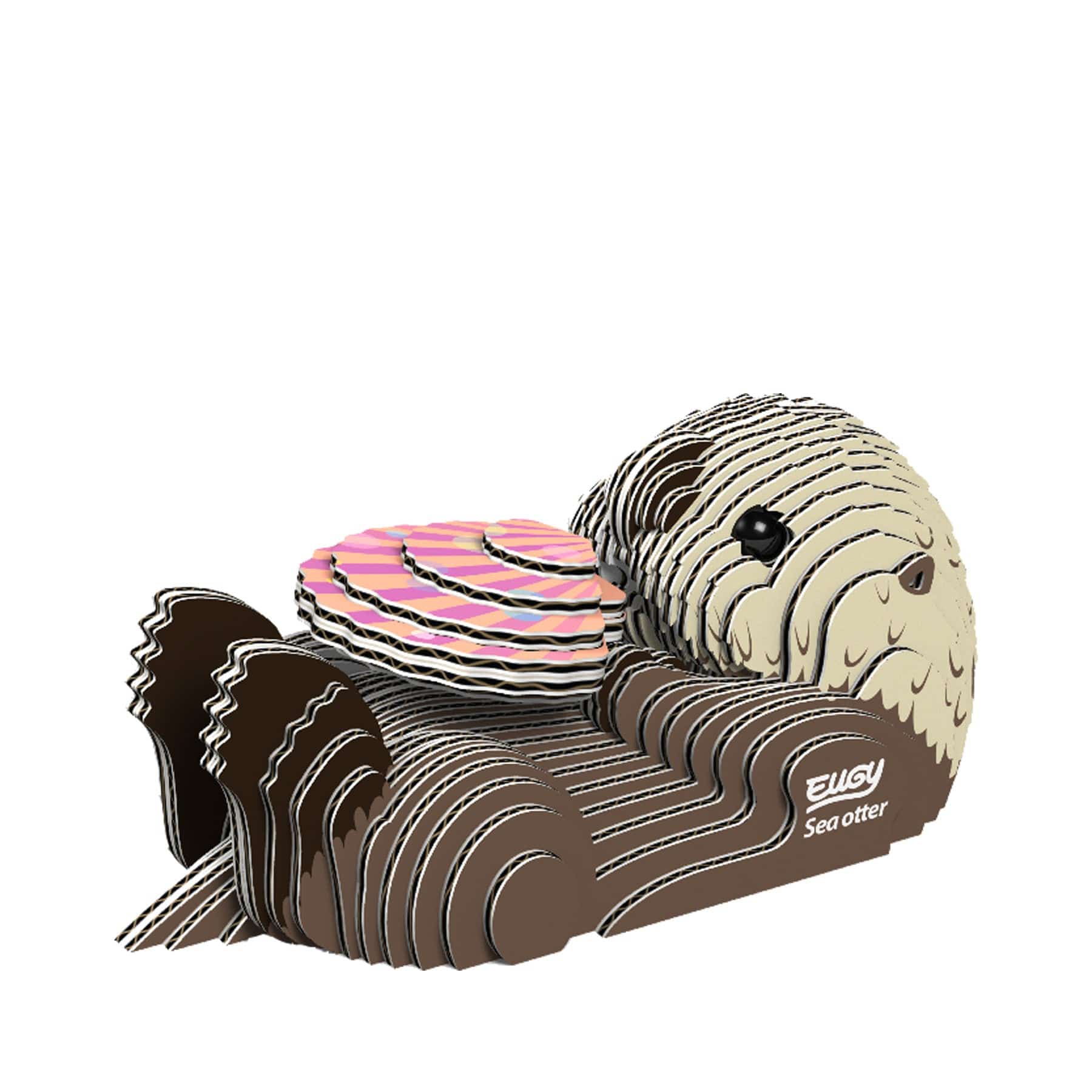 Sea otter 3D model kit