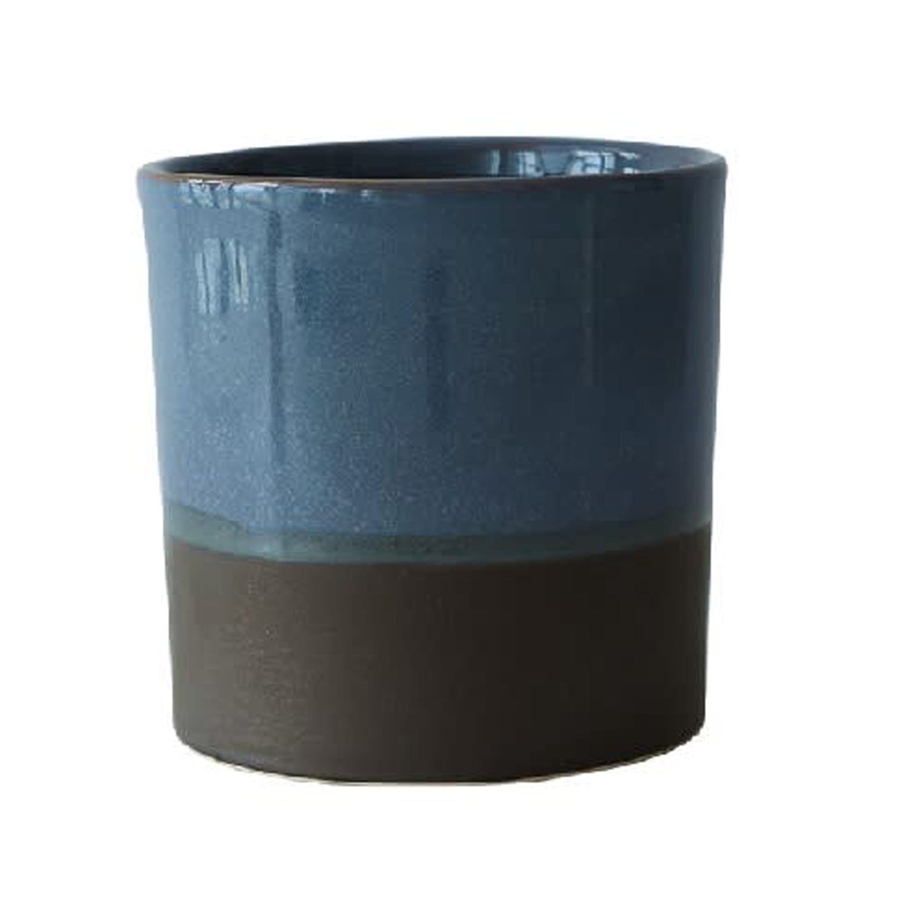 Fenton indoor plant pot blue 15cm